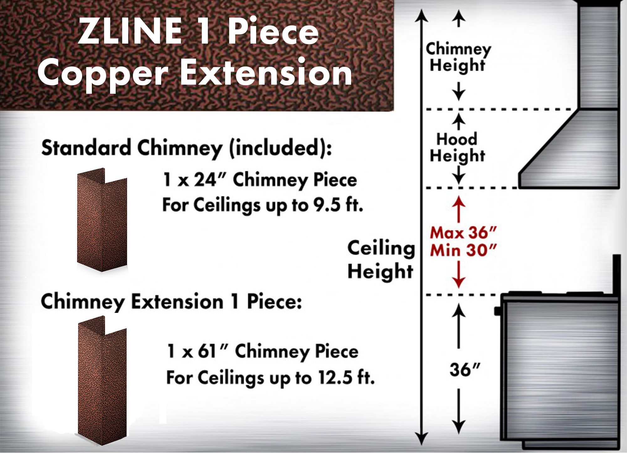 Z-line Range Hoods model 8KBB-42