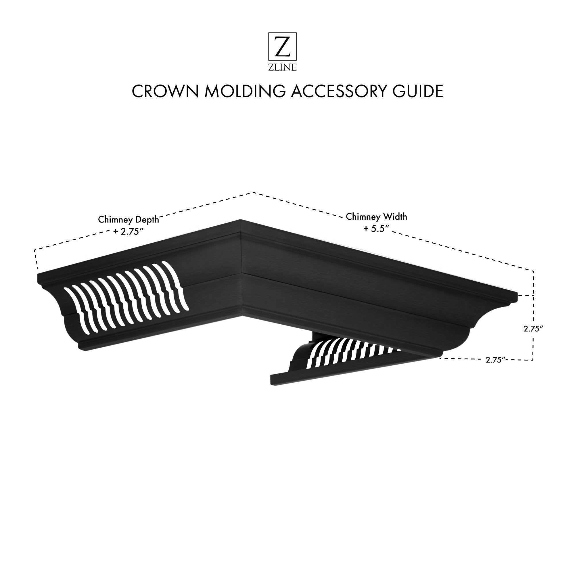 Z-line Range Hood Accessories model CM6-587/597/KE/KECOM-30/KZ
