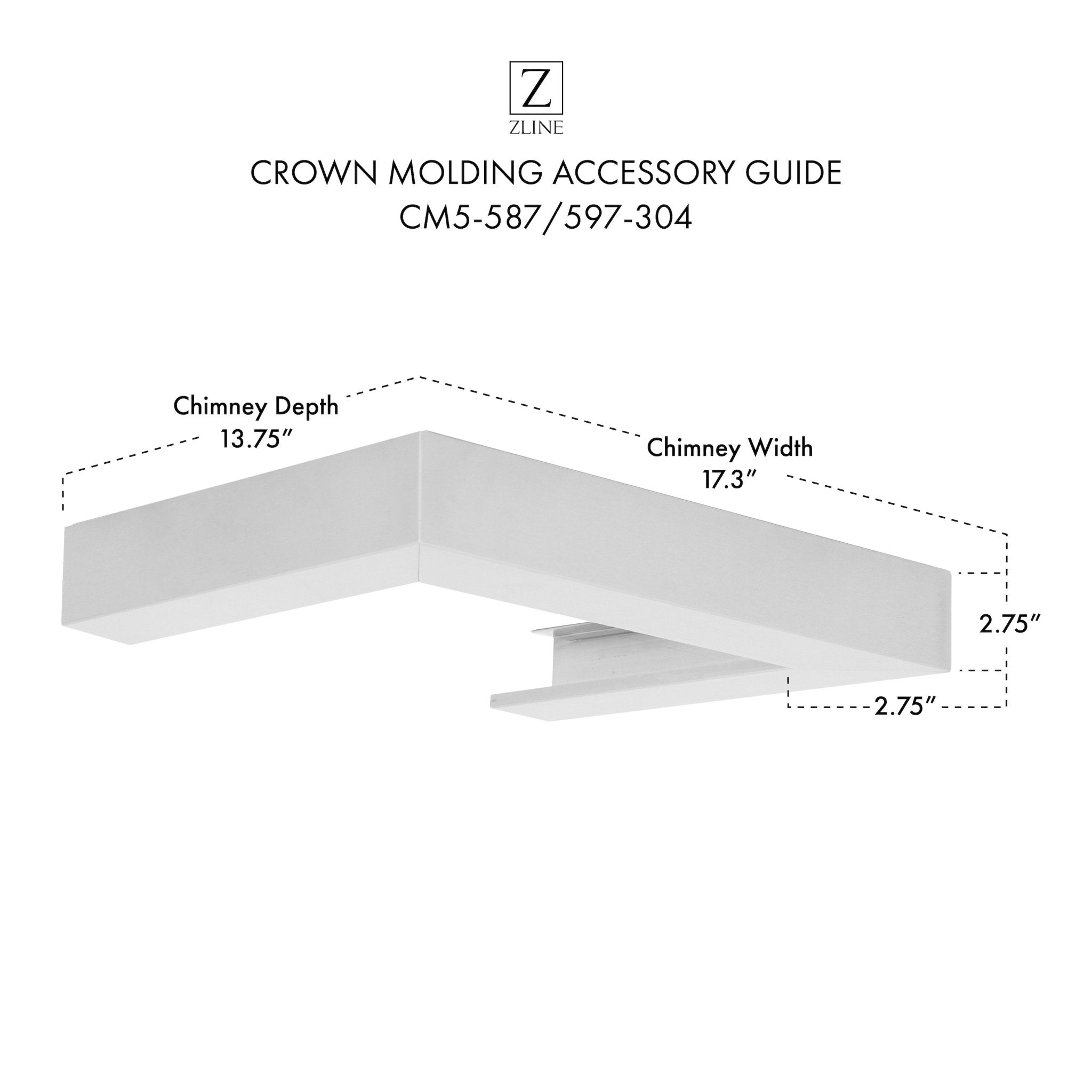 Z-line Range Hood Accessories model CM3-687