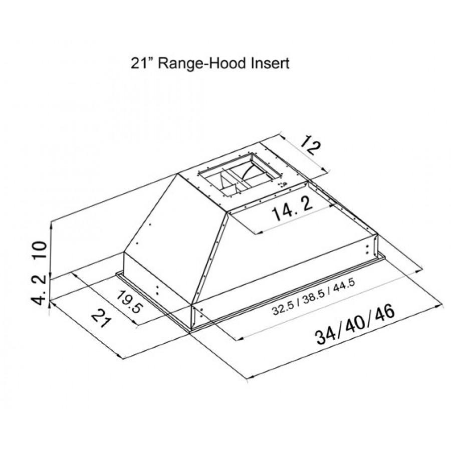Z-line Range Hoods model 698-RD-34