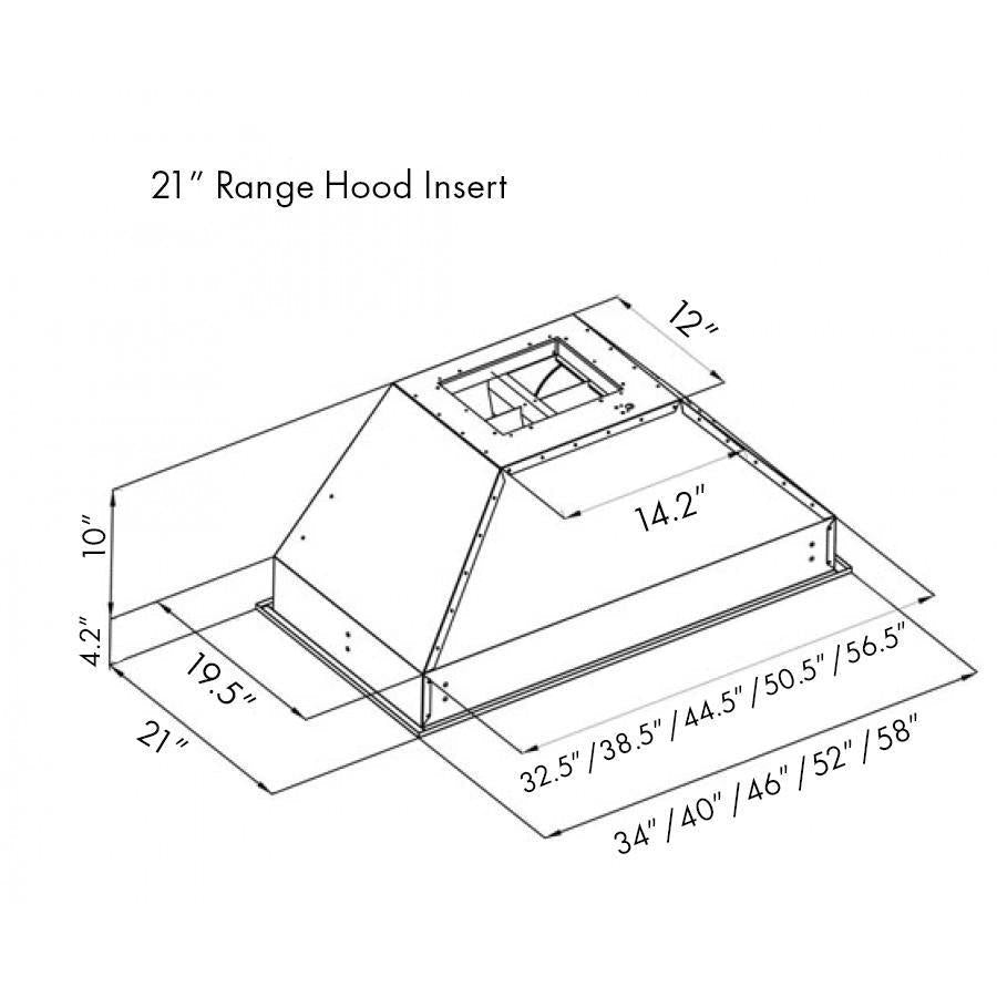 Z-line Range Hoods model 698-RS-46-400