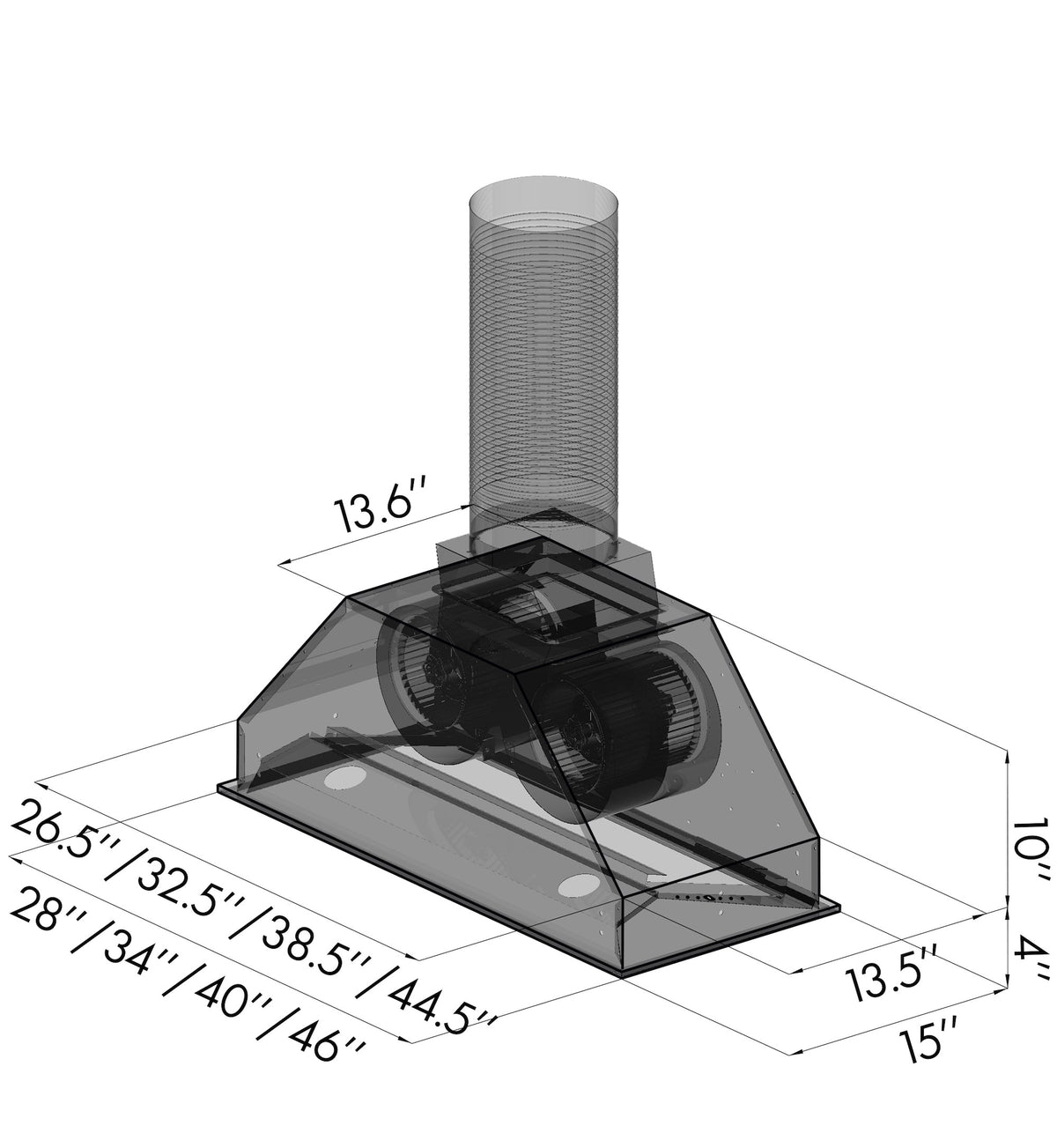 Z-line Range Hoods model 687-36