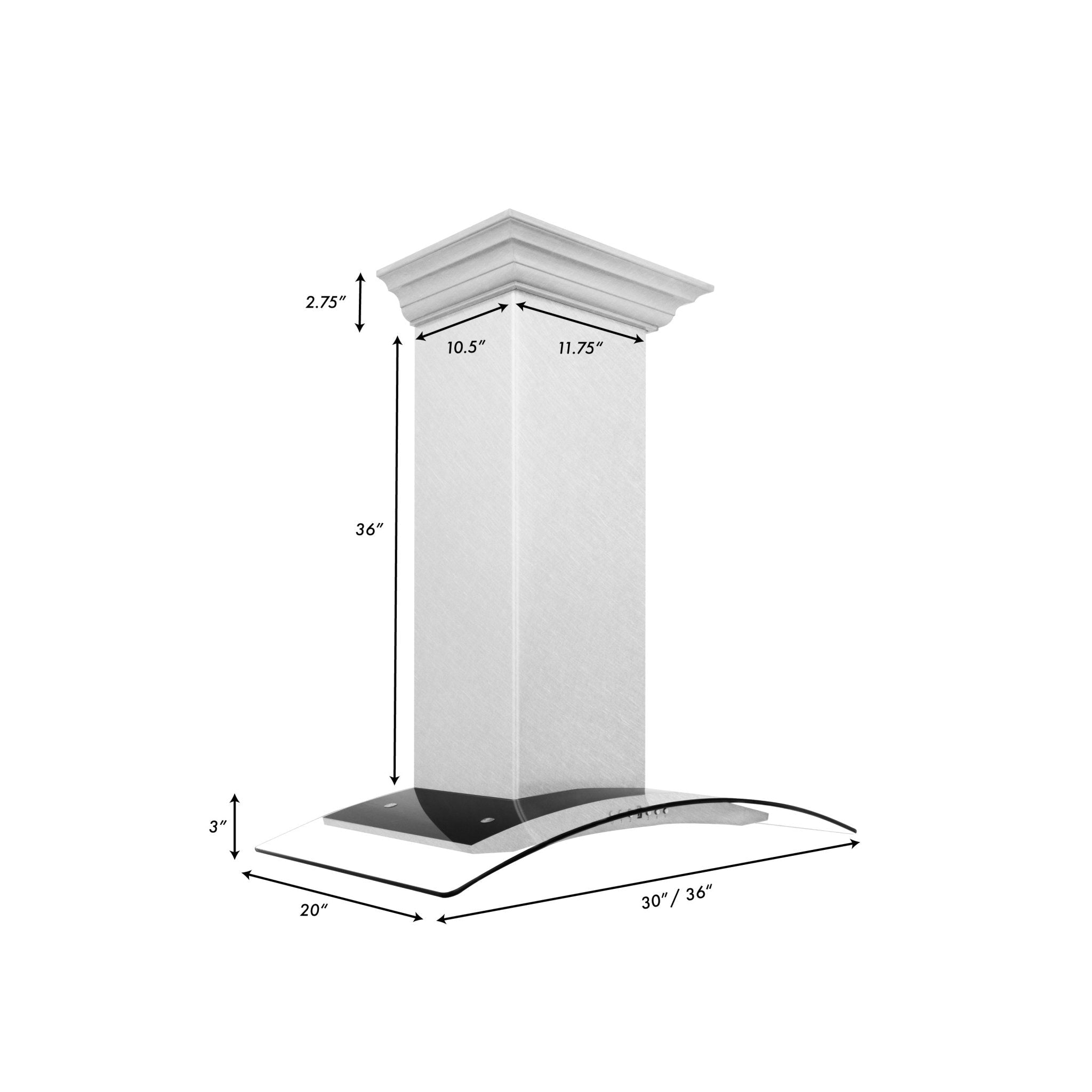 Z-line Range Hoods model 8KF2S-48