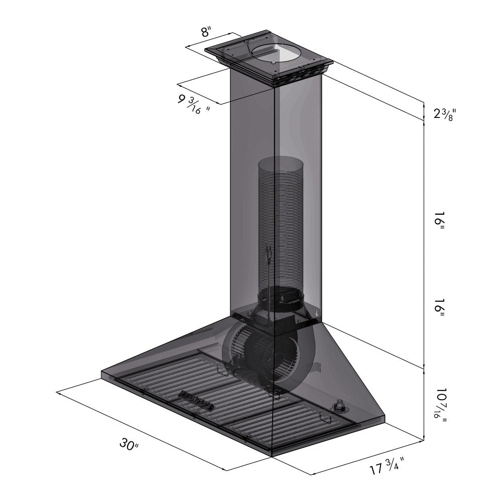 Z-line Range Hoods model KF2-30