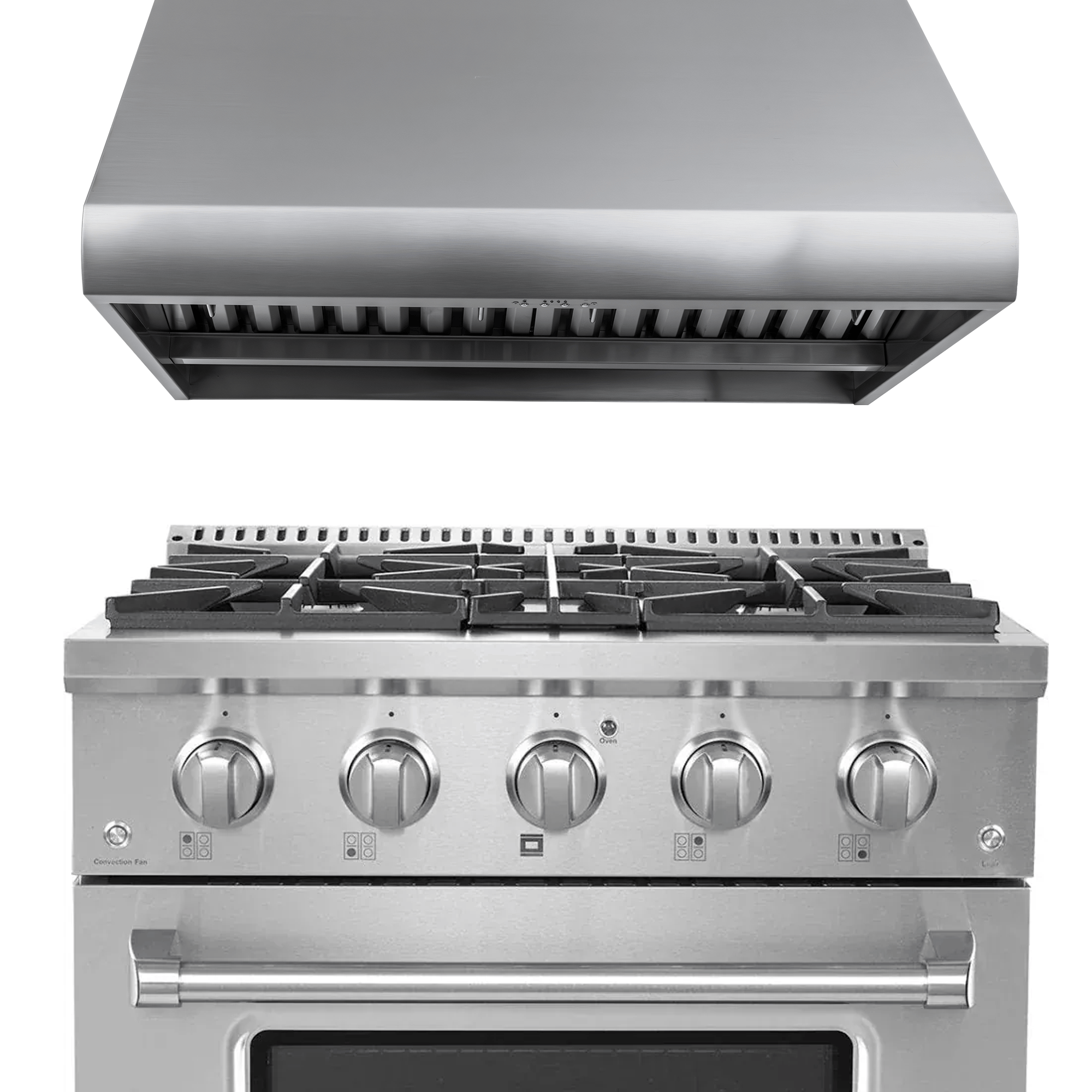 Save 10% on the sleek Proline PLSR 30" gas range & hood set at ProlineRangeHoods.com—modern style for your kitchen.