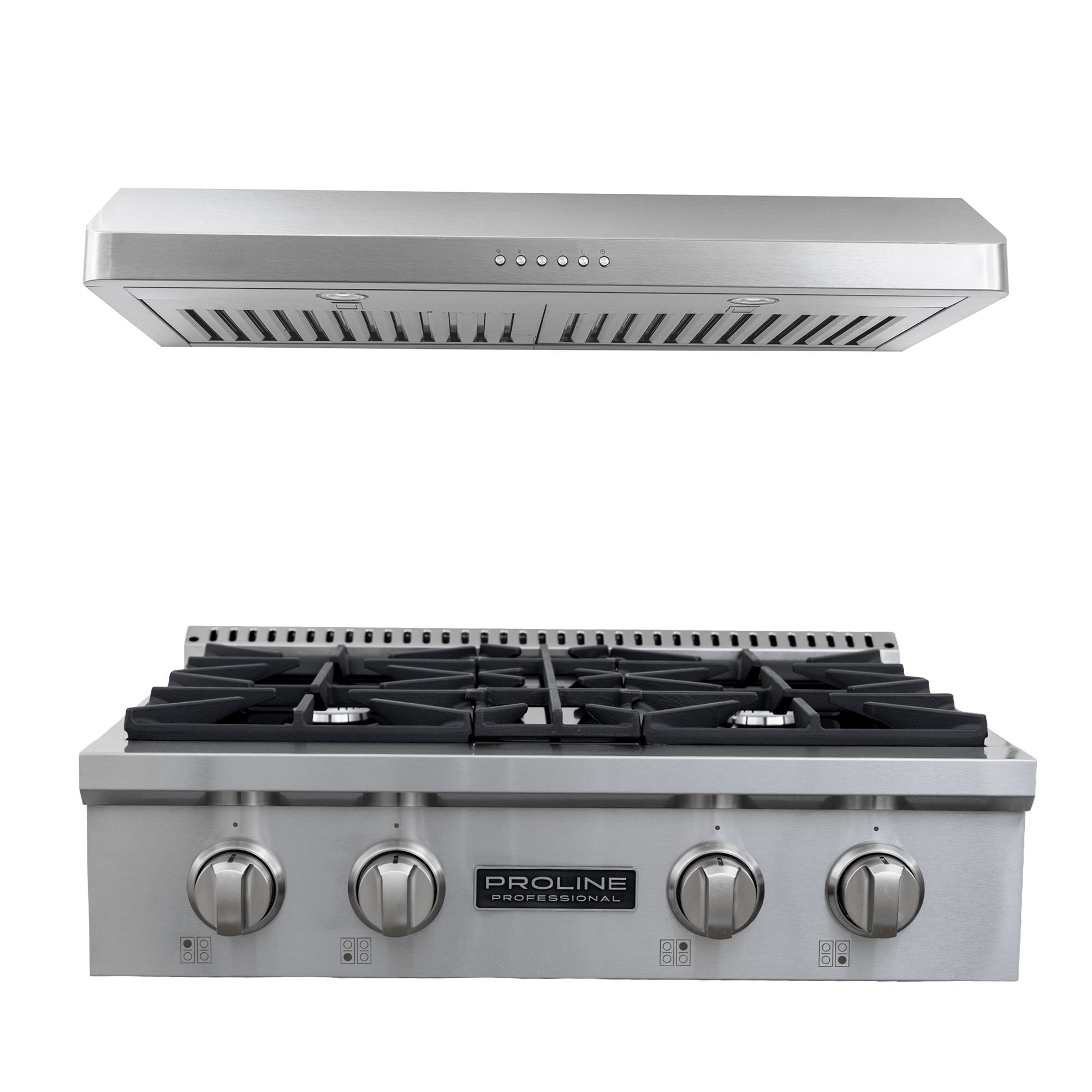 Save 10% on the Proline PLST 30" Gas Range + PLJW 185 Hood bundle at ProlineRangeHoods.com—sleek, premium setup.