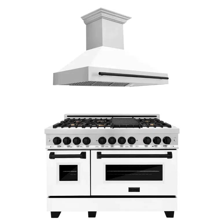 Z-line Kitchen Packages model 2AKP-RAWMRH48-MB