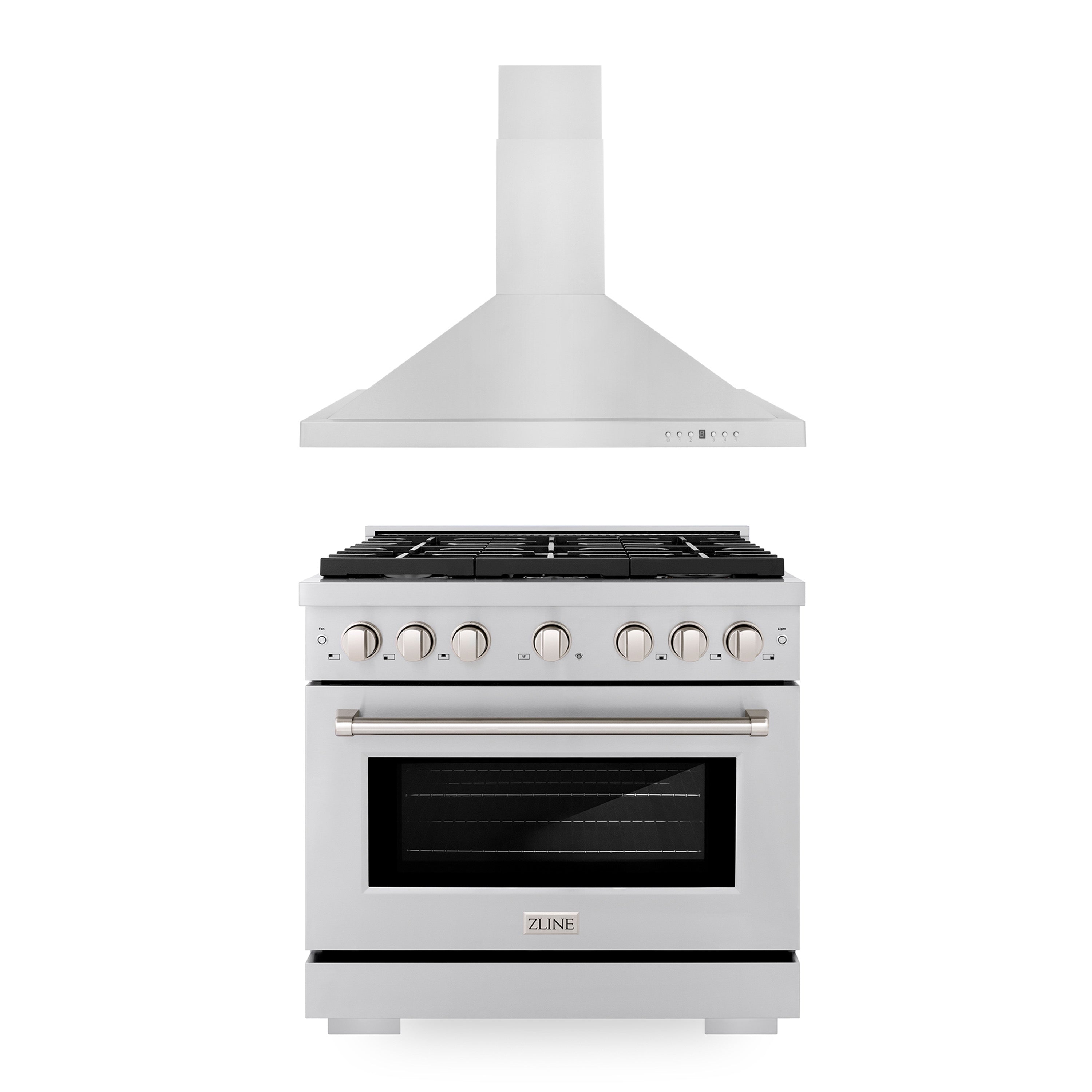 Z-line Kitchen Packages model 2KP-SGRRH36