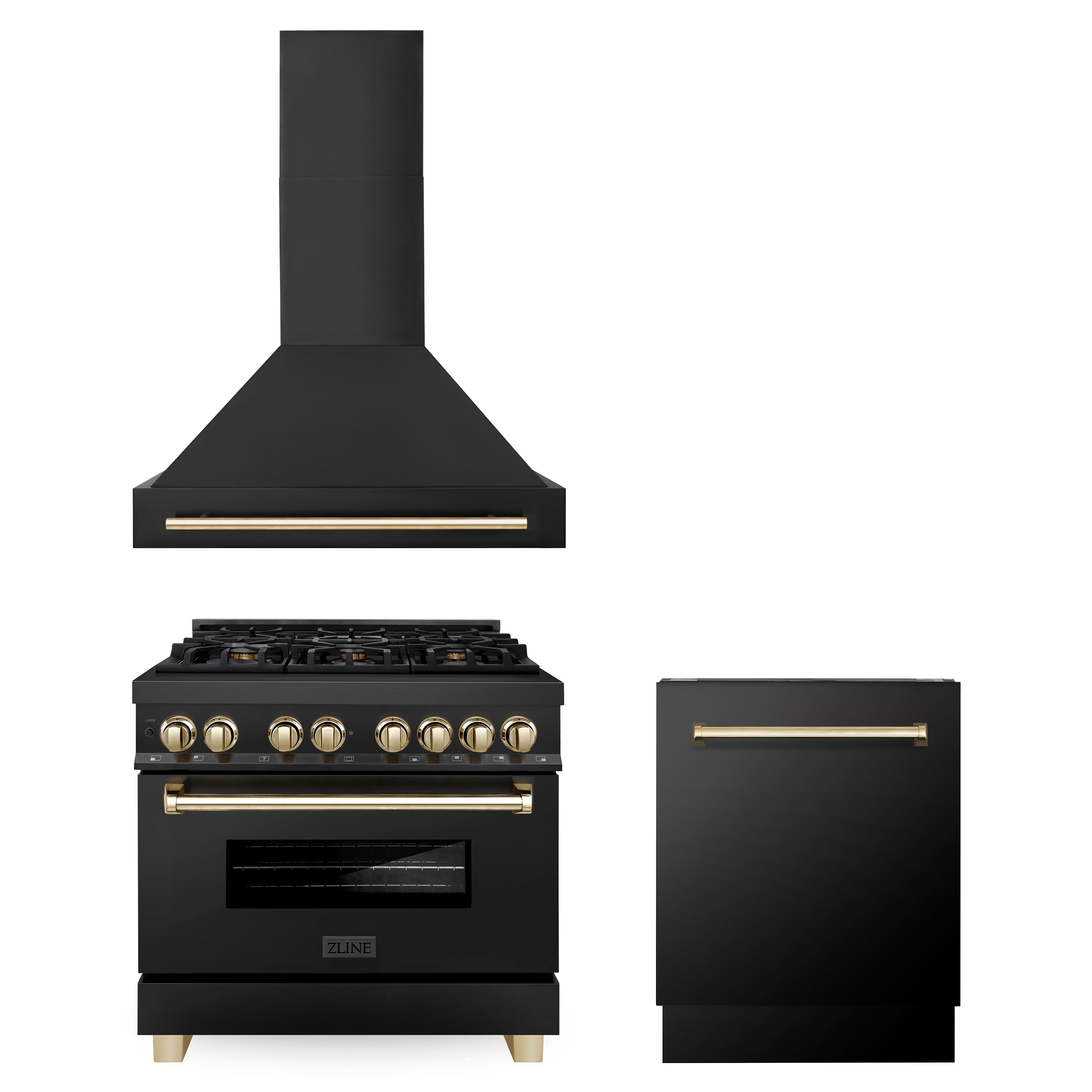 Z-line Kitchen Packages model 3AKP-RABRHDWV36-G