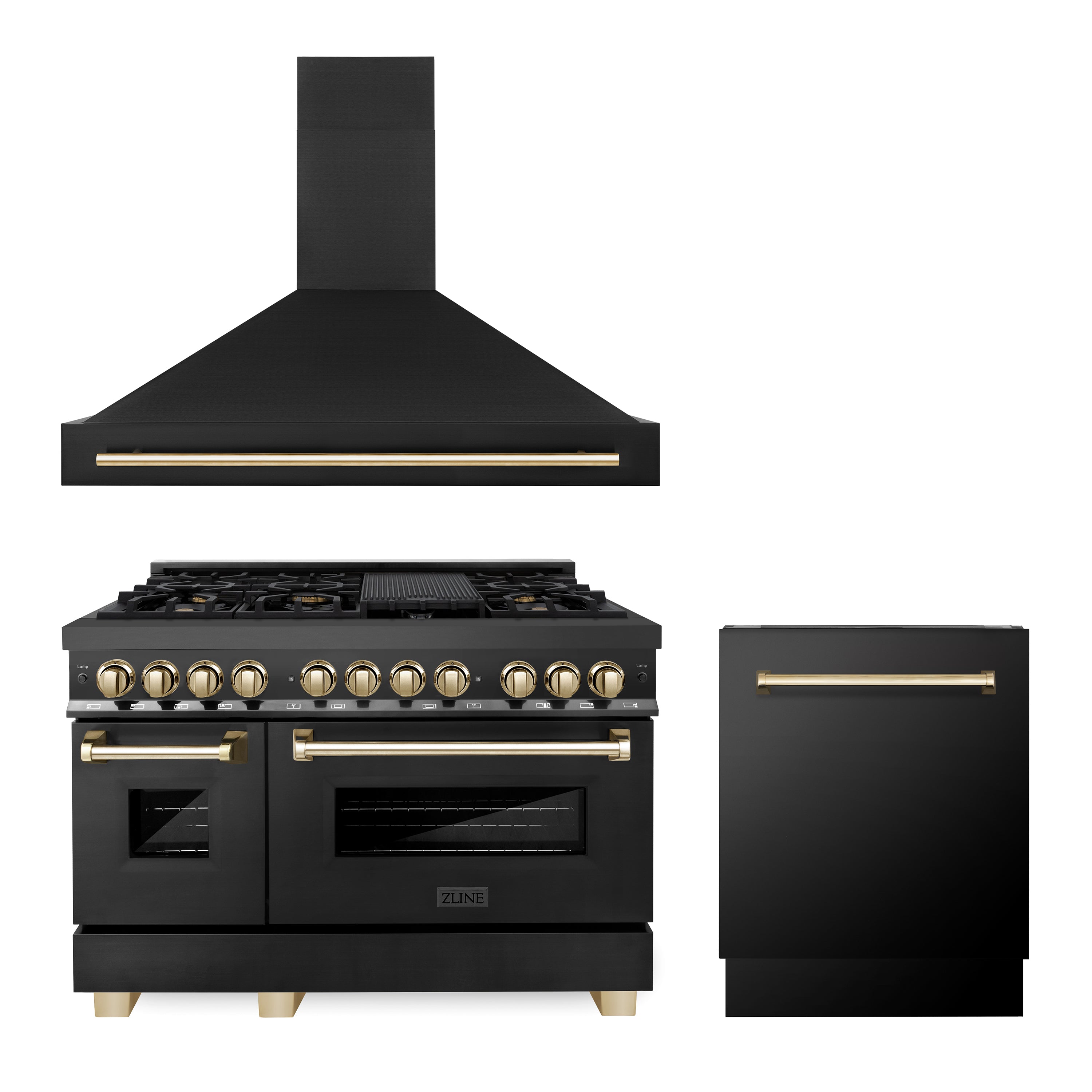 Z-line Kitchen Packages model 3AKP-RABRHDWV48-G