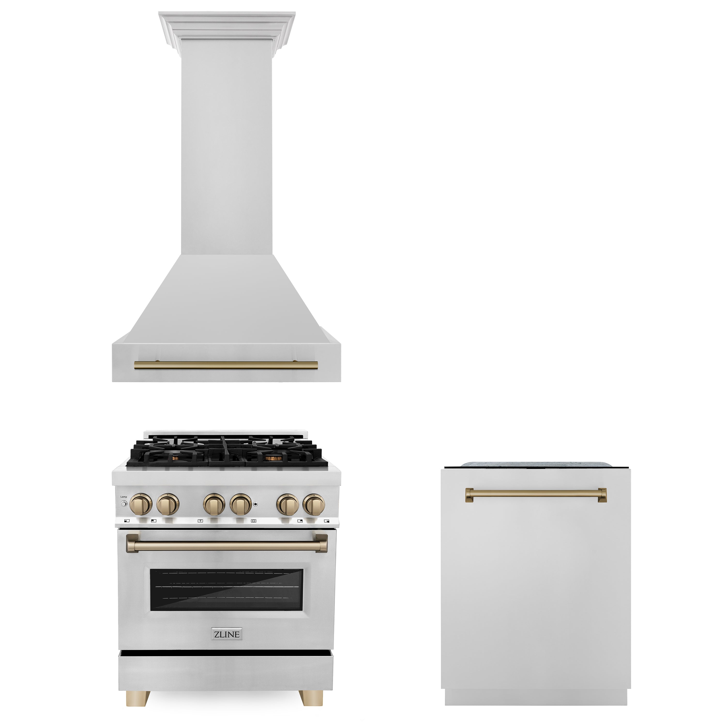 Z-line Kitchen Packages model 3AKP-RARHDWM30-CB