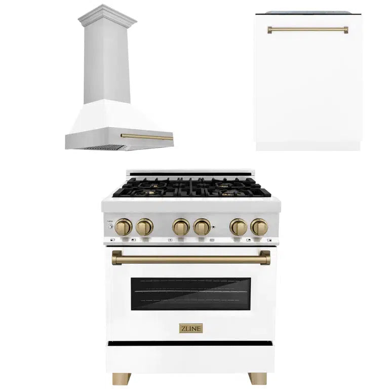 Z-line Kitchen Packages model 3AKP-RAWMRHDWM30-CB