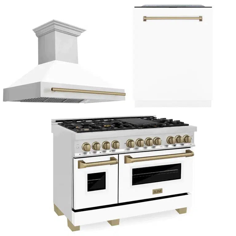 Z-line Kitchen Packages model 3AKP-RAWMRHDWM48-CB