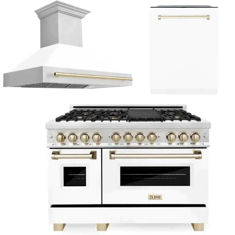 Z-line Kitchen Packages model 3AKP-RAWMRHDWM48-G