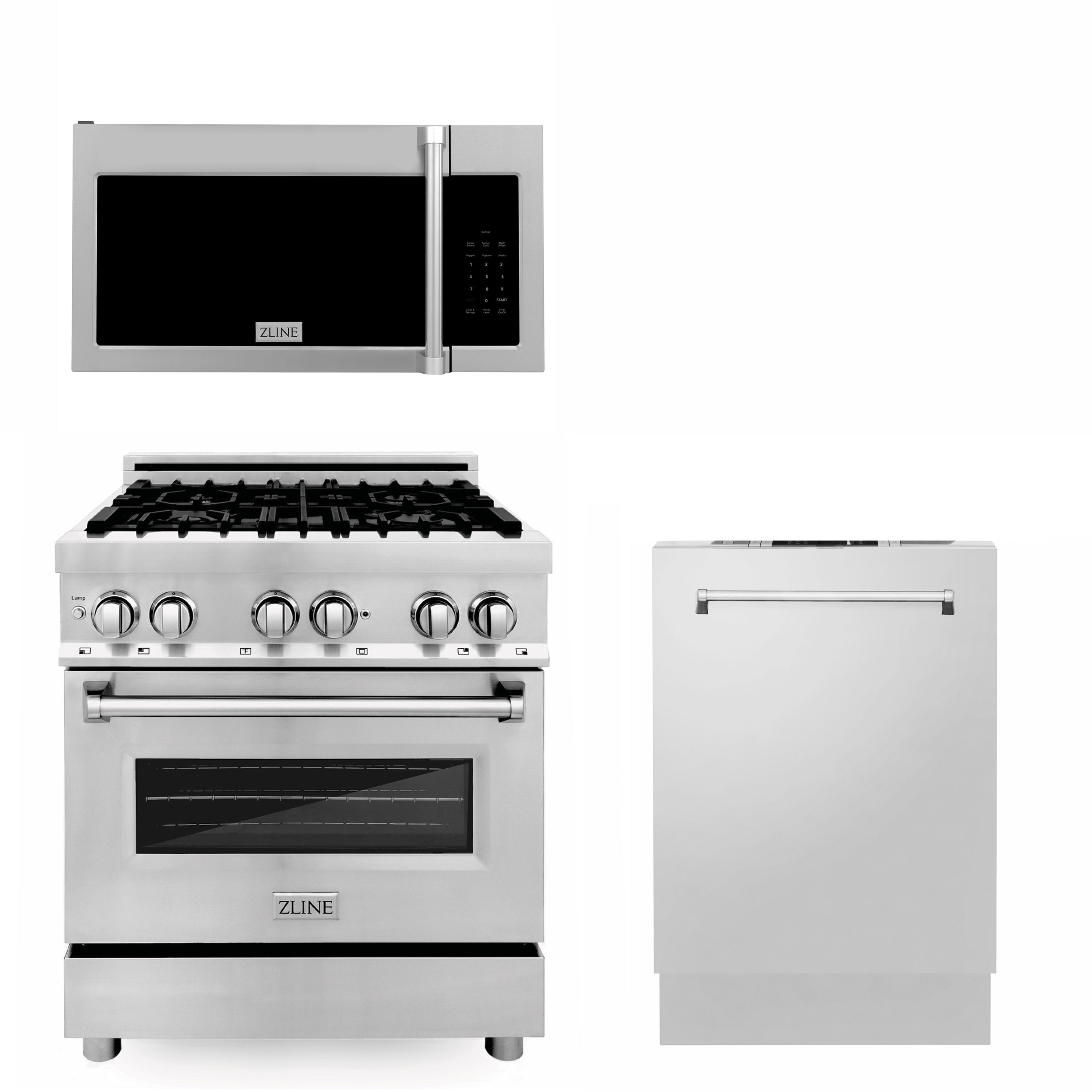 Z-line Kitchen Packages model 3KP-RAOTRH30-DW