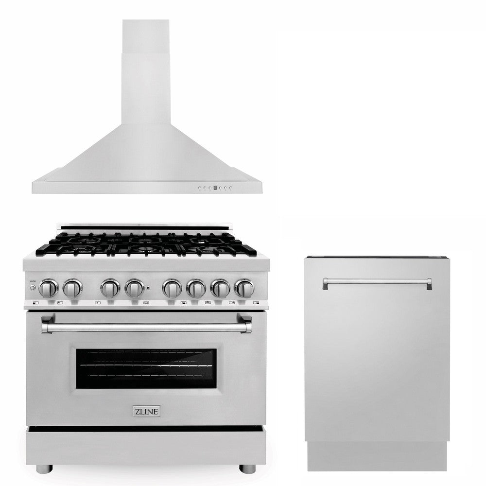 Z-line Kitchen Packages model 3KP-RABRH48-MW