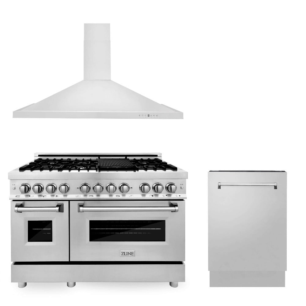 Z-line Kitchen Packages model 3KP-RARH48-DWV