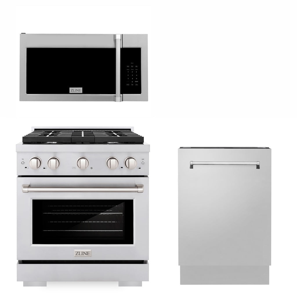 Z-line Kitchen Packages model 3KP-SGROTRH30-DWV