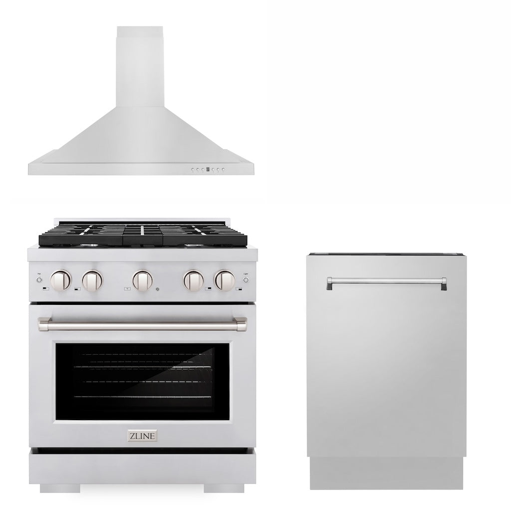 Z-line Kitchen Packages model 3KP-SGRRH30-DWV