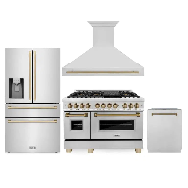 Z-line Kitchen Packages model 4AKPR-RARHDWM48-CB