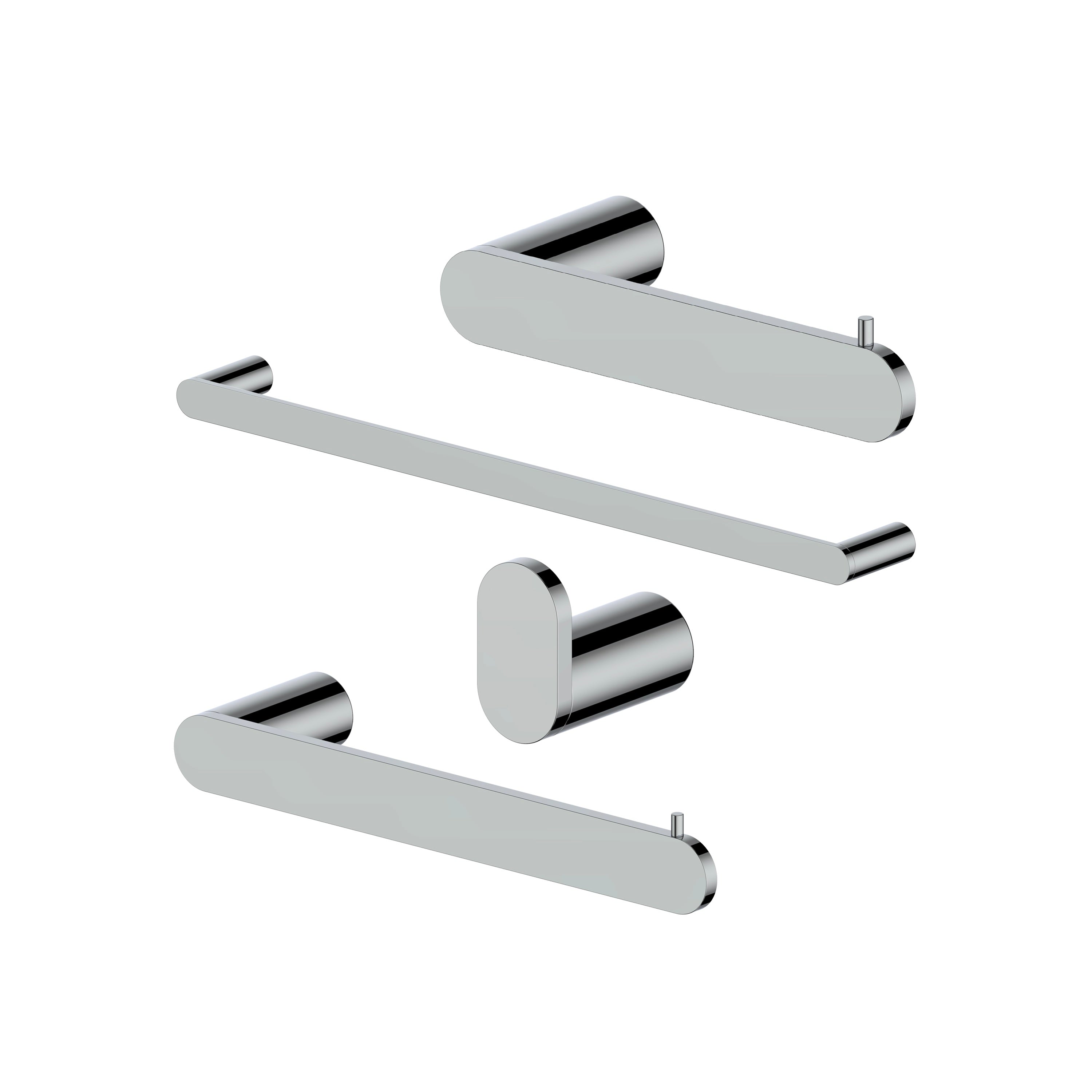 Z-line Bathroom Hardware Sets model 4BP-CBYACC-CH