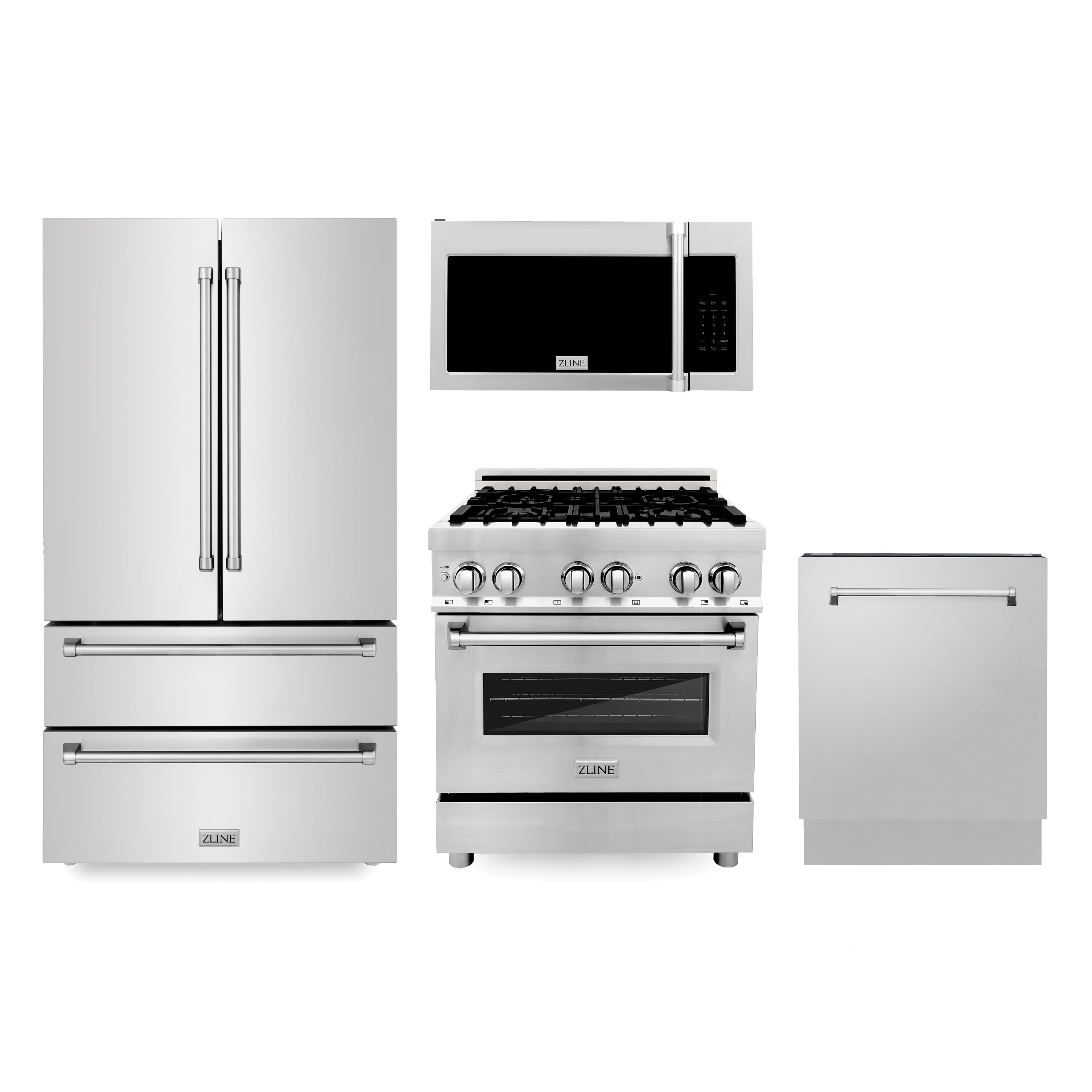 Z-line Kitchen Packages model 4KP-RARH30-MWDW