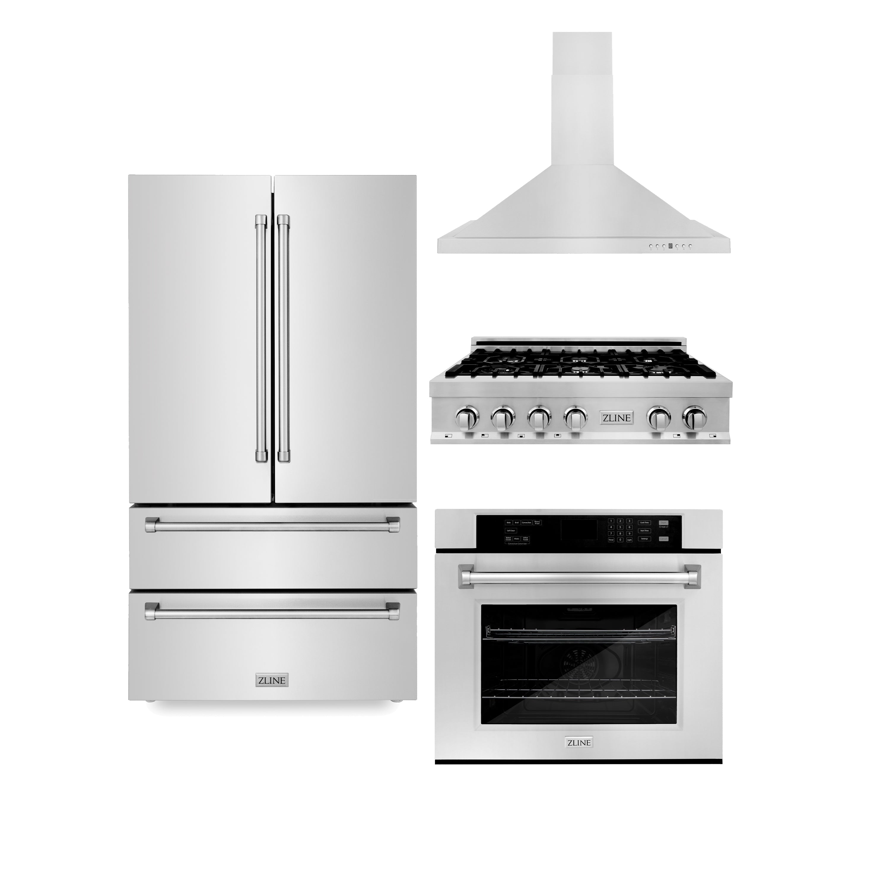 Z-line Kitchen Packages model 4KPR-RTRH36-AWS