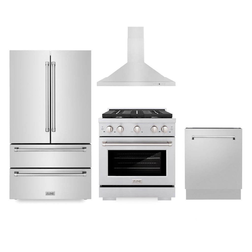 Z-line Kitchen Packages model 4KPR-SGRRH30-DWV