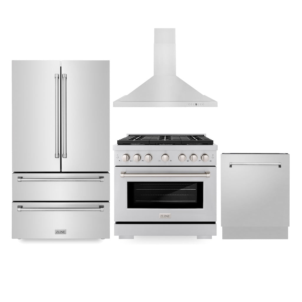 Z-line Kitchen Packages model 4KPR-RTBRH48-AWS