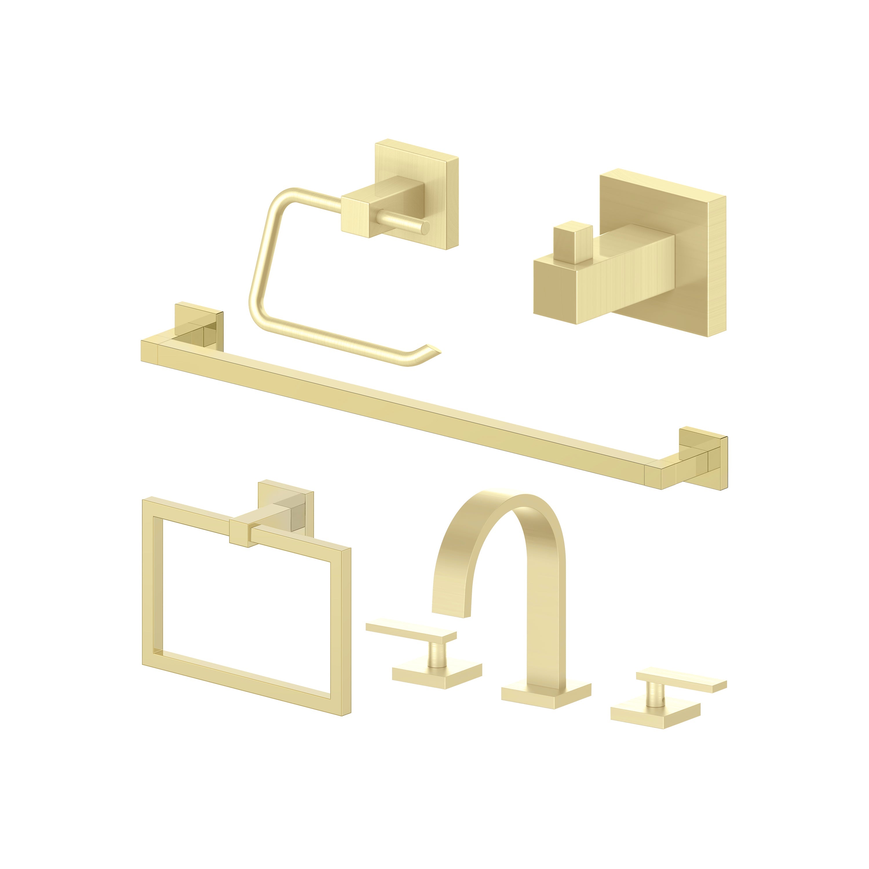 Z-line Bathroom Hardware Sets model 5BP-BLSACCF-BN