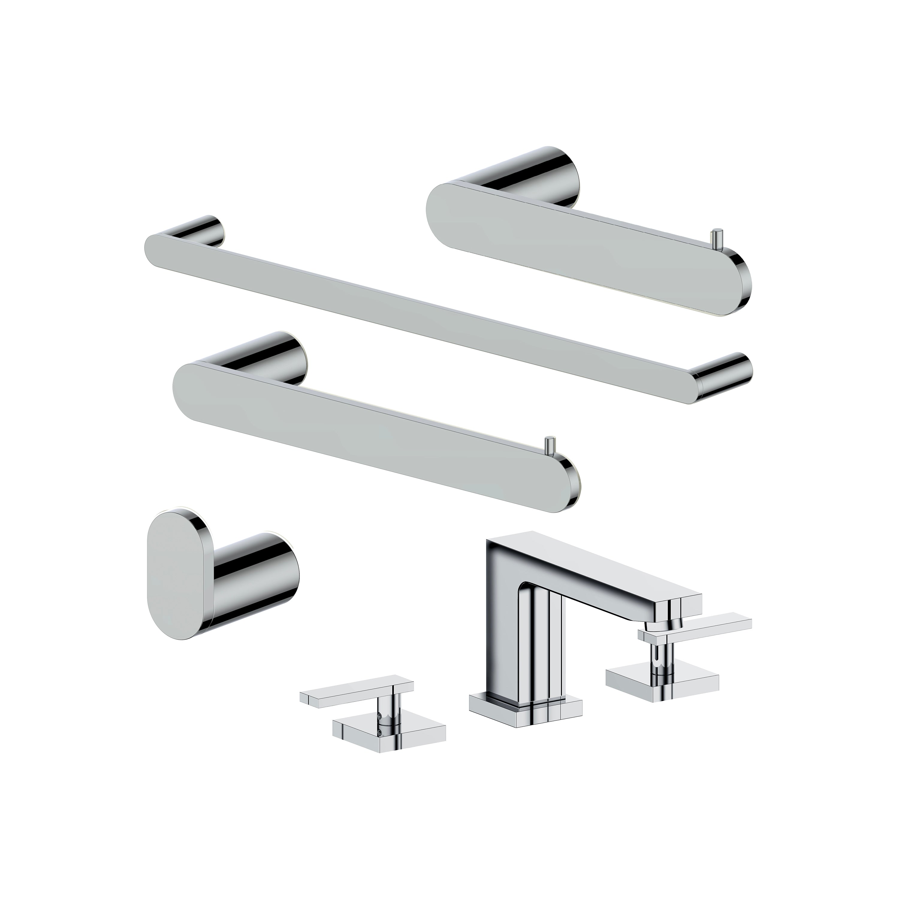 Z-line Bathroom Hardware Sets model 5BP-CBYACCF-BN