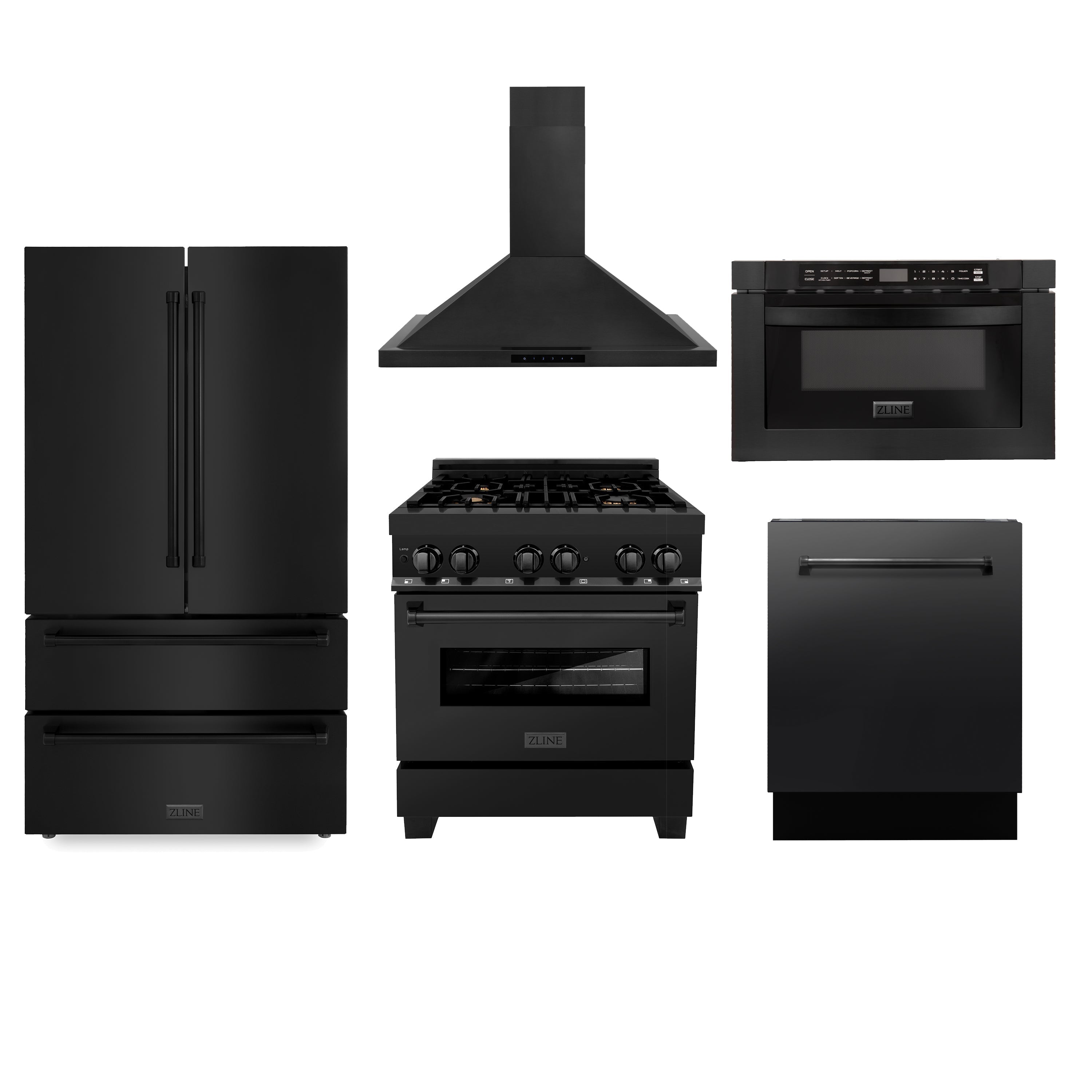 Z-line Kitchen Packages model 5KPR-RABRH-MWDWV