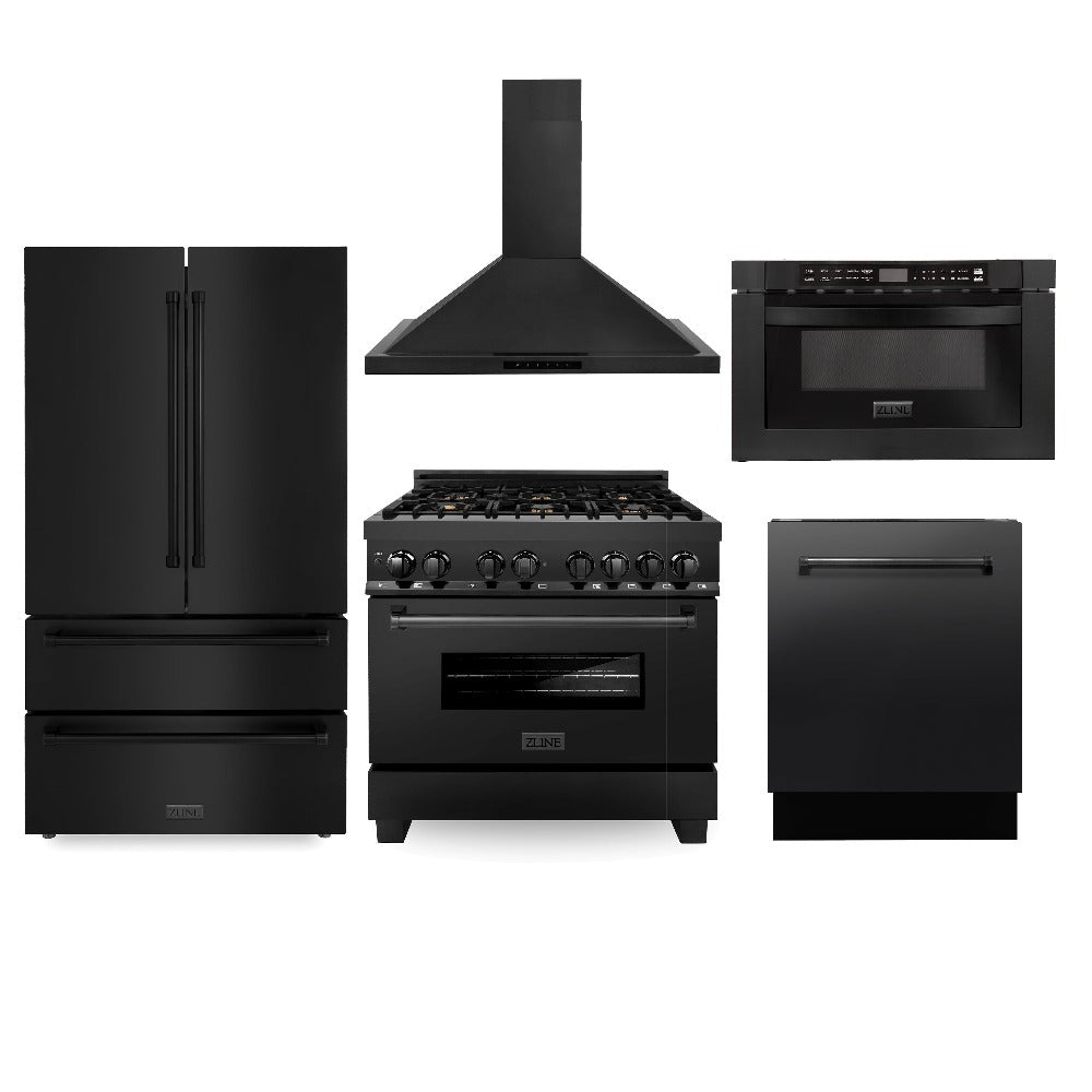 Z-line Kitchen Packages model 5KPR-RABRH36-MWDWV