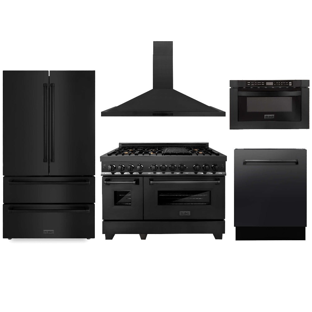 Z-line Kitchen Packages model 5KPR-RABRH48-MWDWV