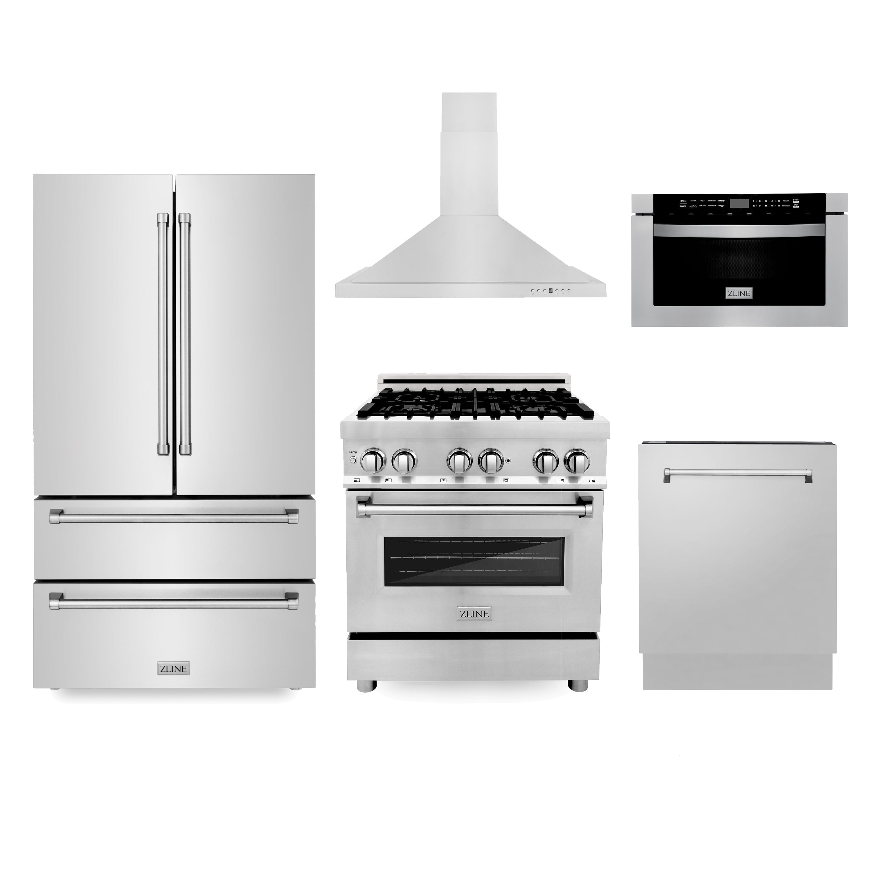 Z-line Kitchen Packages model 5KPR-RARH30-MWDWV