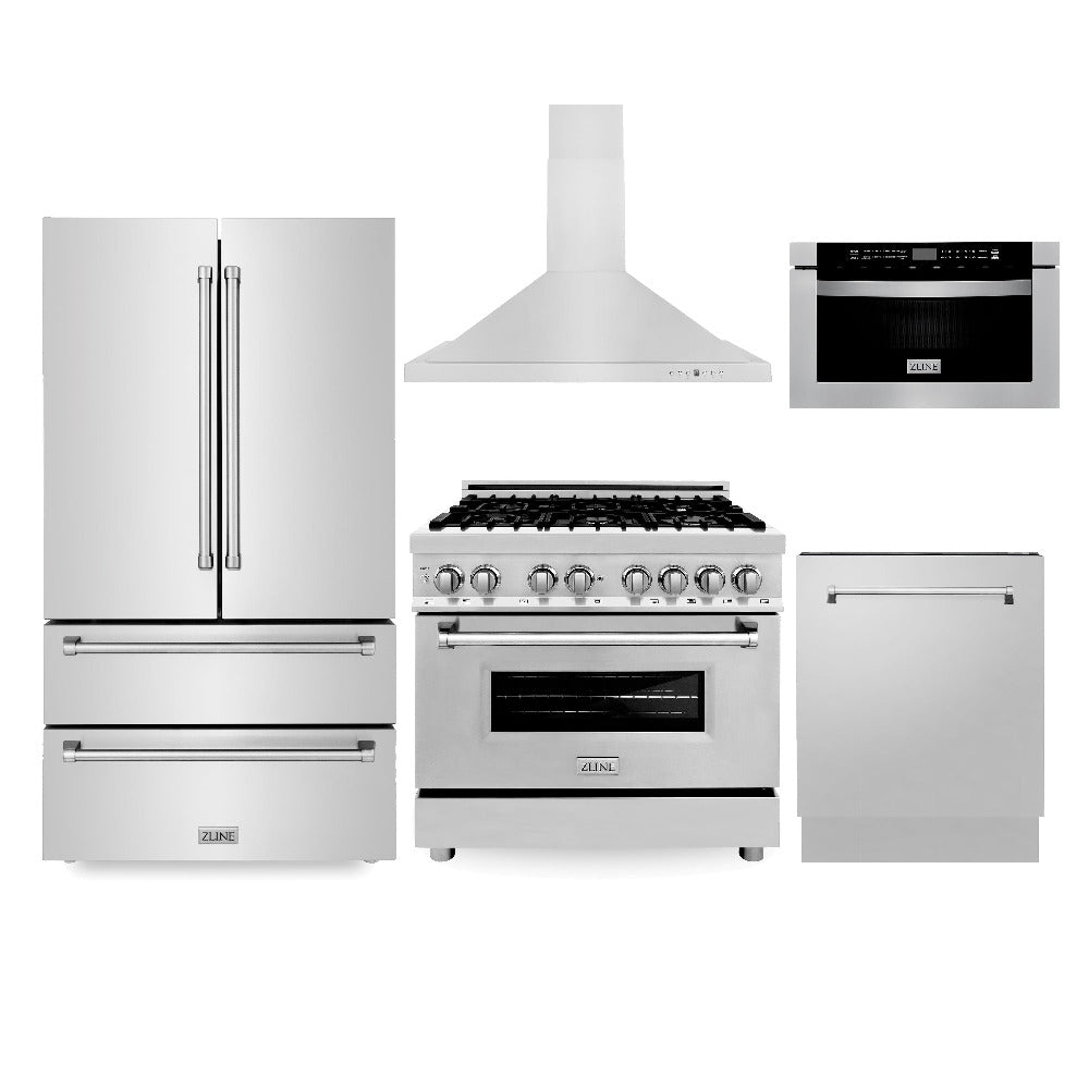 Z-line Kitchen Packages model 5KPR-RARH36-MWDWV