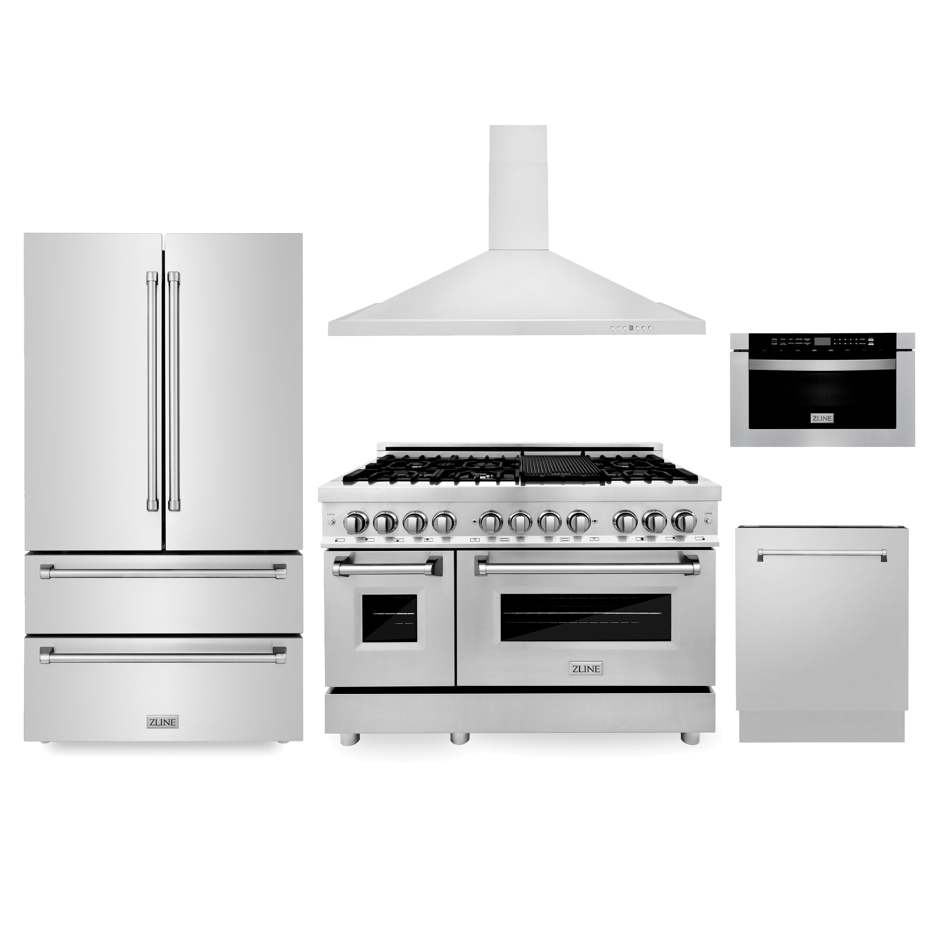 Z-line Kitchen Packages model 5KPR-RARH48-MWDWV