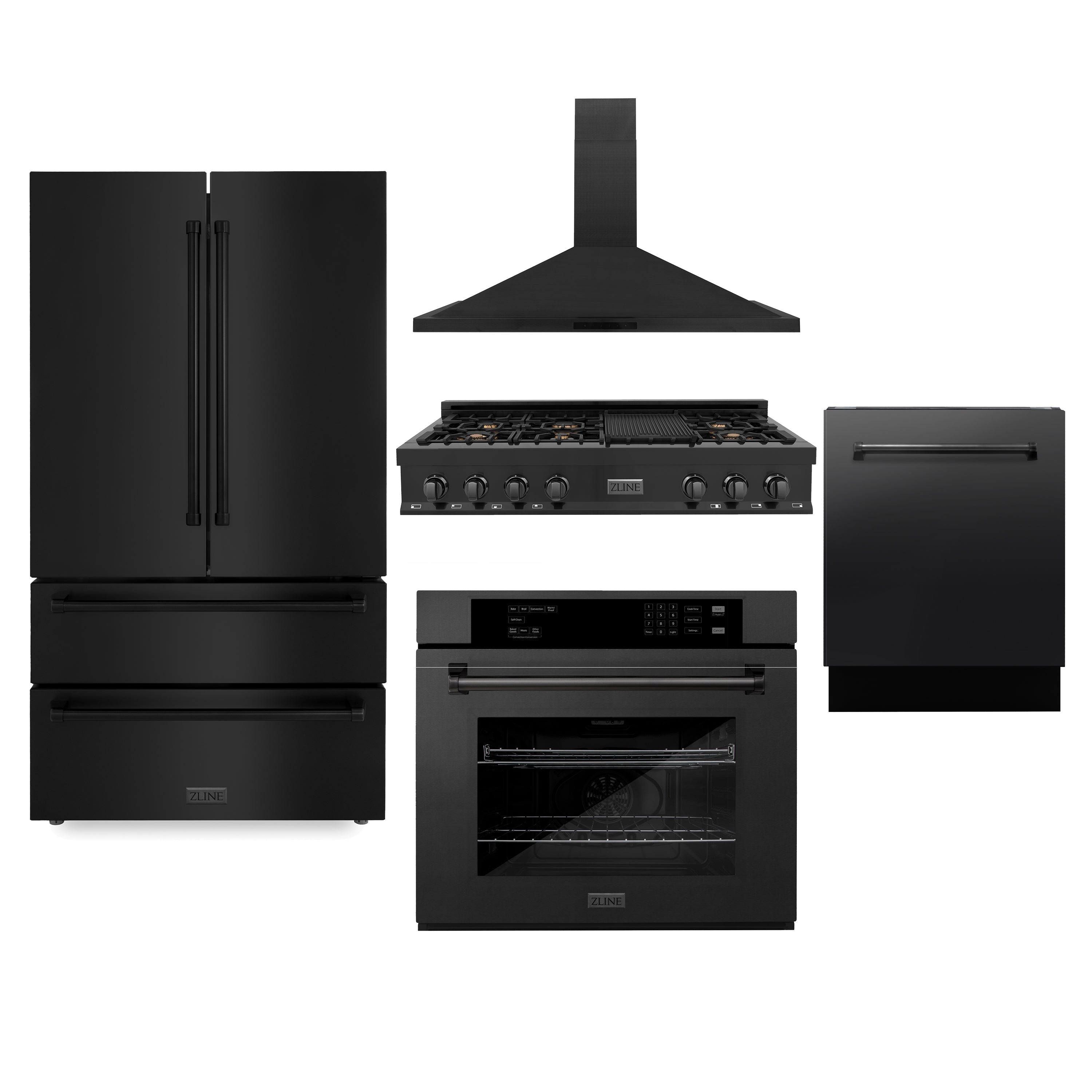 Z-line Kitchen Packages model 5KPR-RTBRH48-AWSDWV