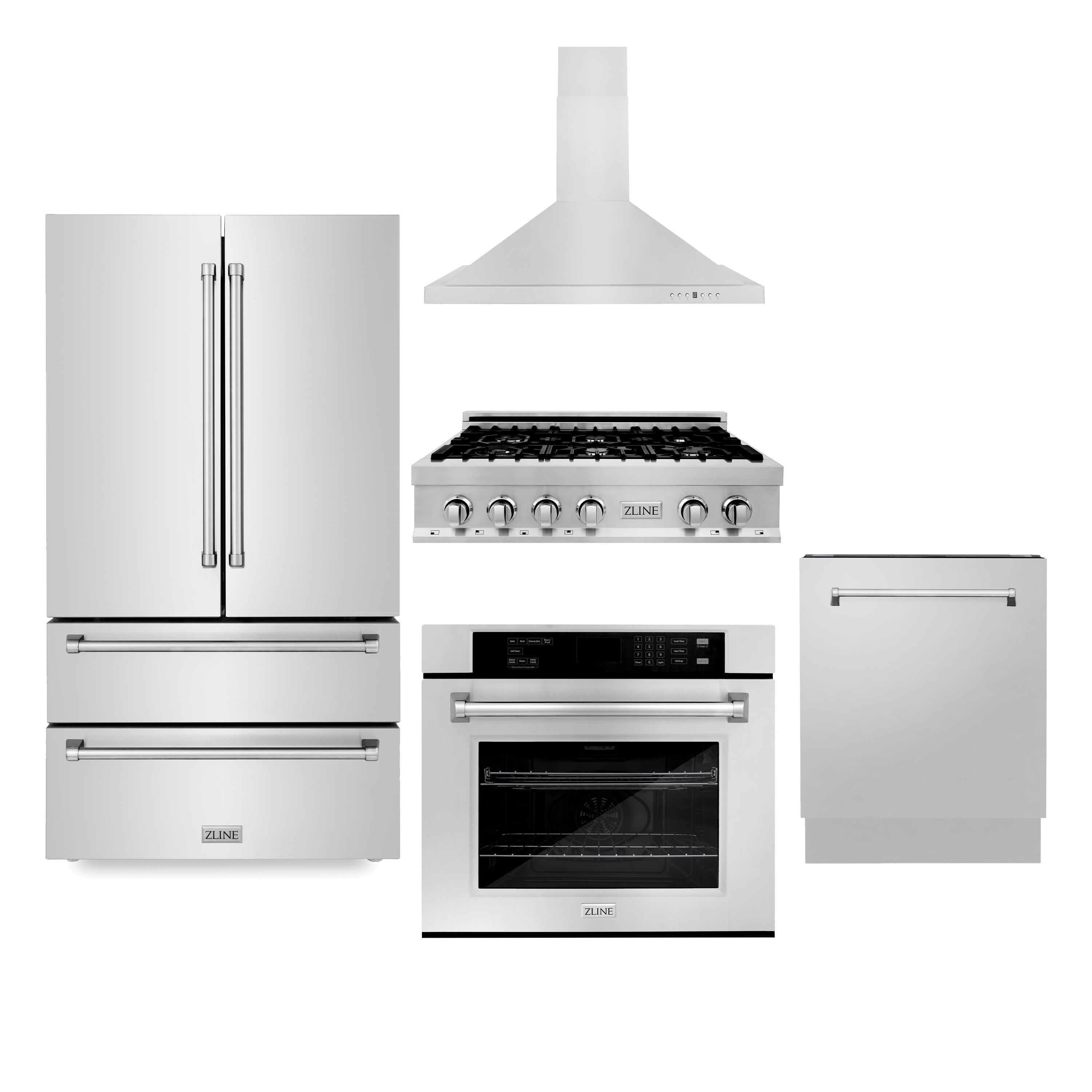 Z-line Kitchen Packages model 5KPR-RTRH36-AWSDWV