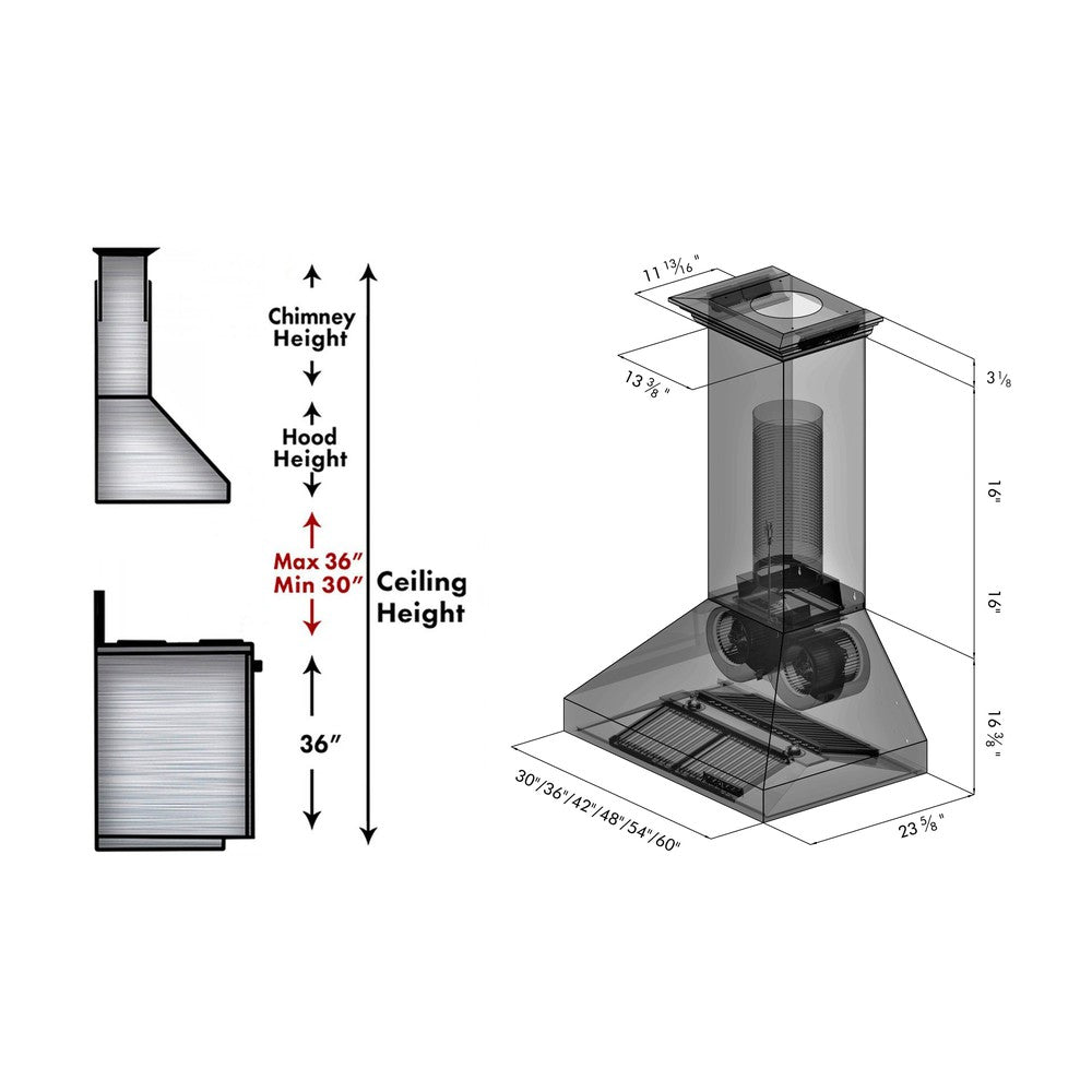 Z-line Kitchen Packages model 2KP-RARH30