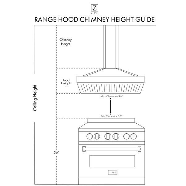 Z-line Range Hoods model KPLL-30
