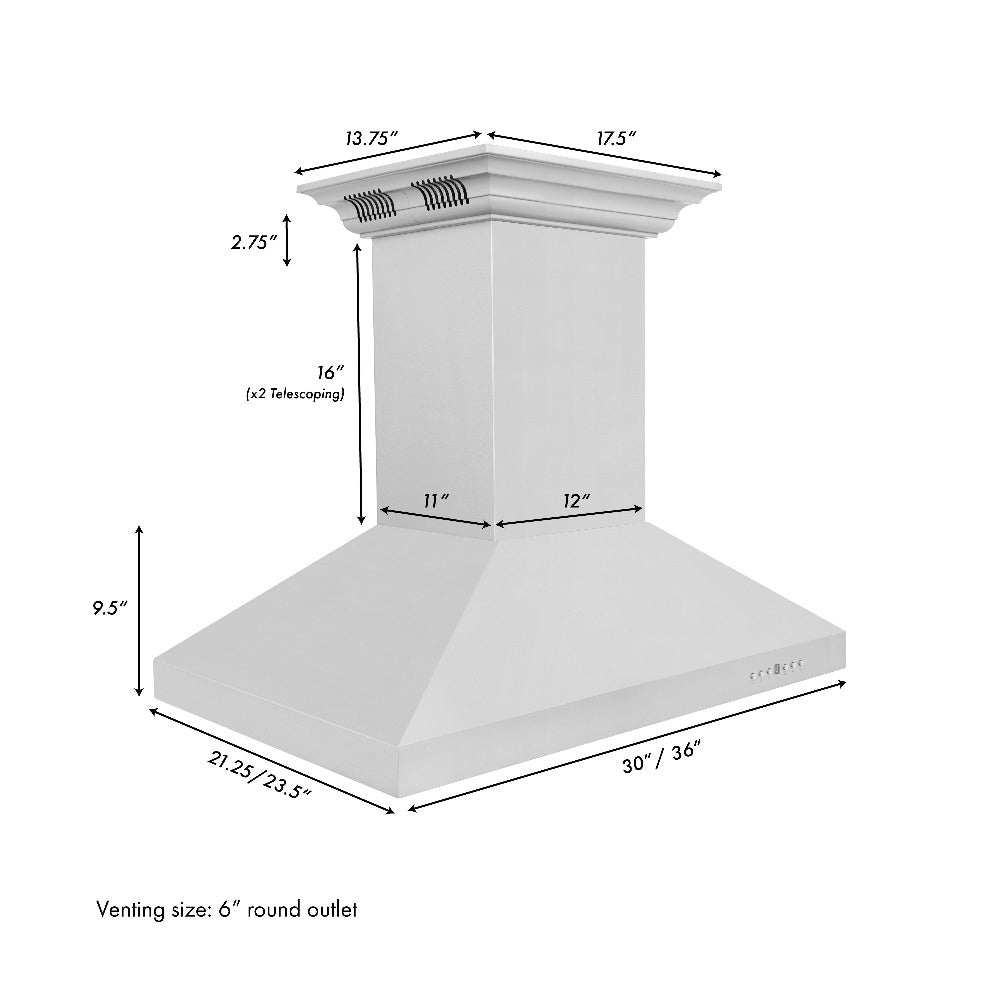 Z-line Range Hoods model KL3CRN-42