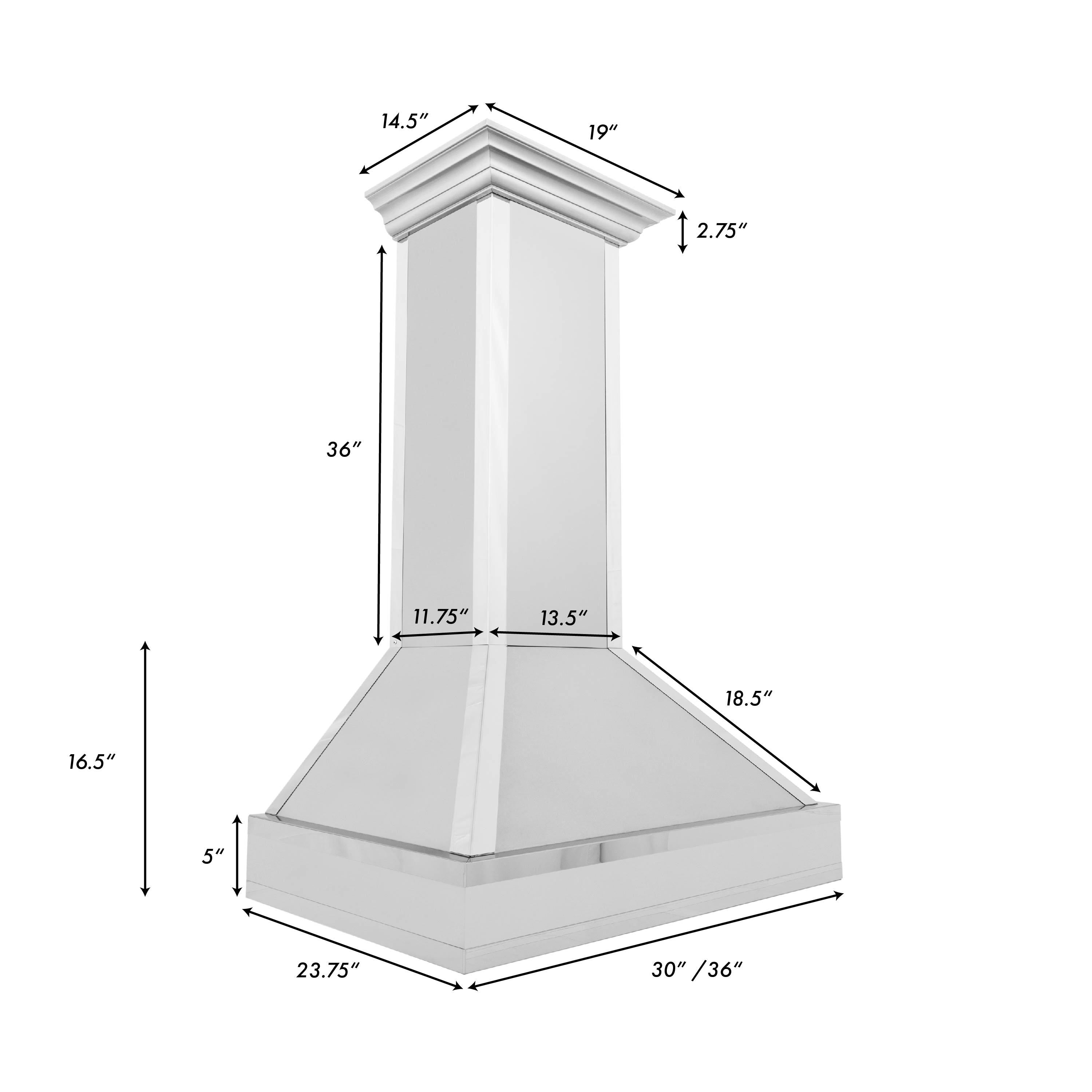 Z-line Range Hoods model 655-BCCCC-36