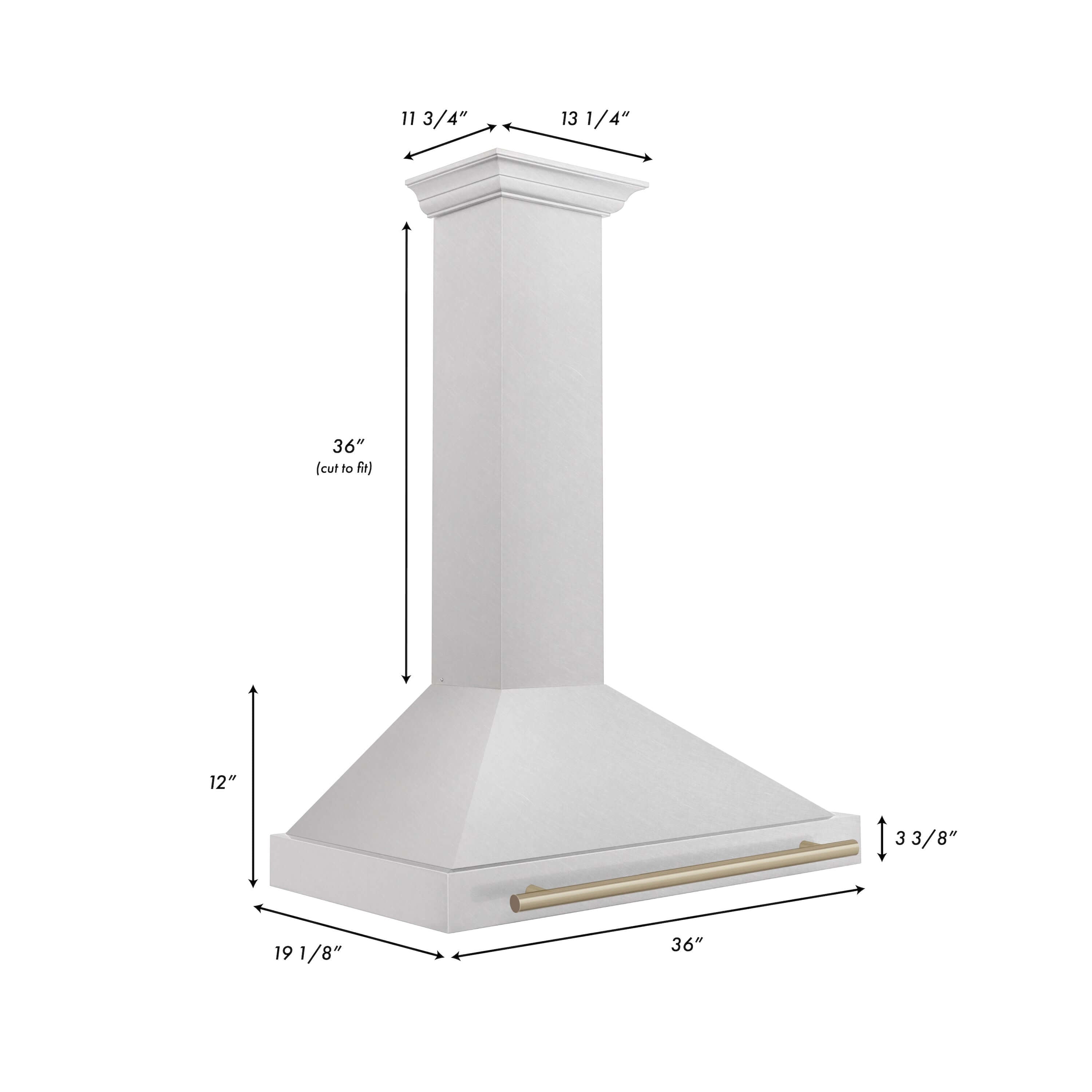 Z-line Range Hoods model KB4SNX-BLM-48