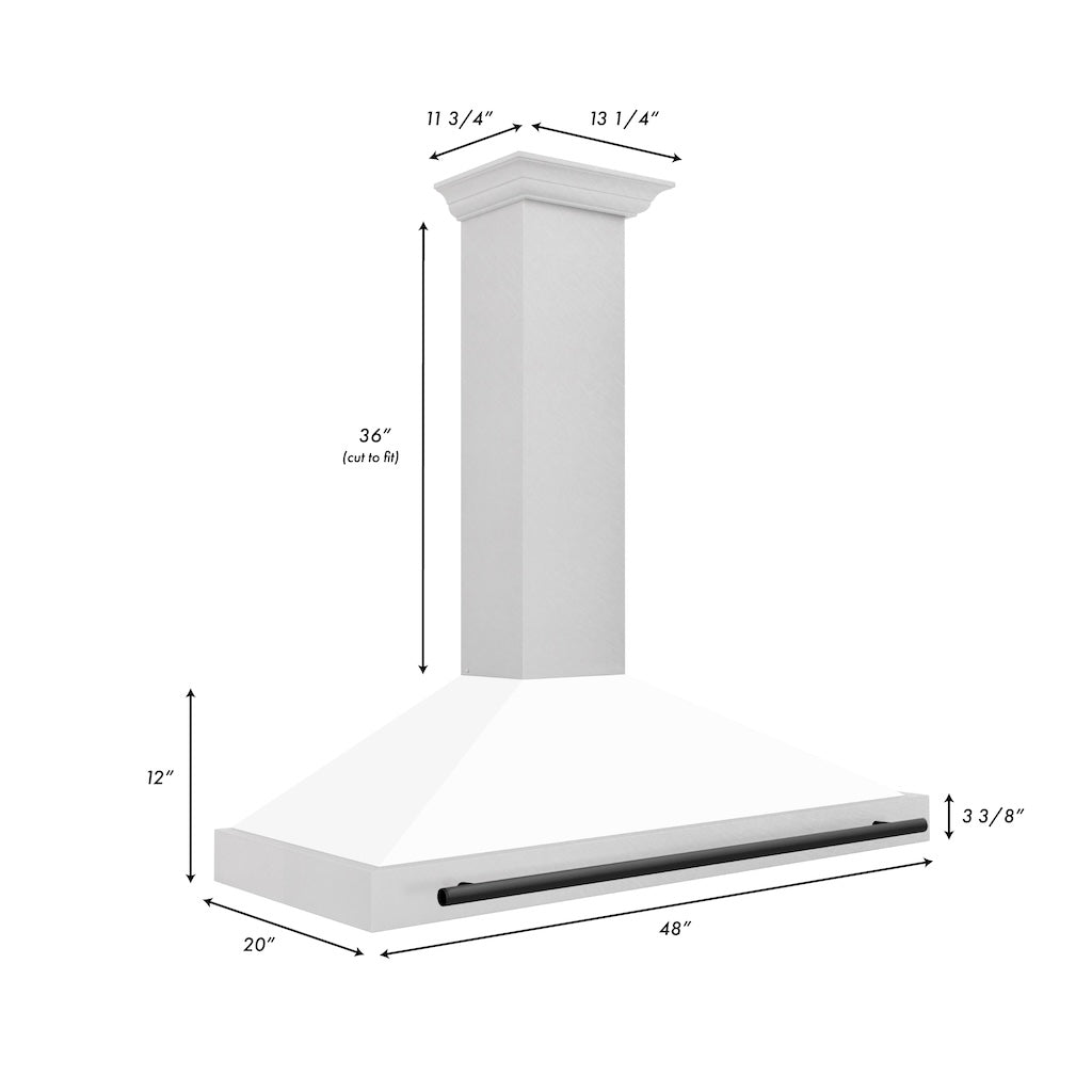Z-line Range Hoods model KB4SNZ-BLM48-CB