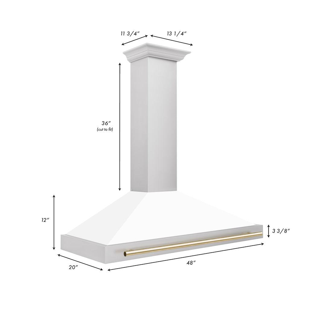 Z-line Range Hoods model KB4STZ-48-MB