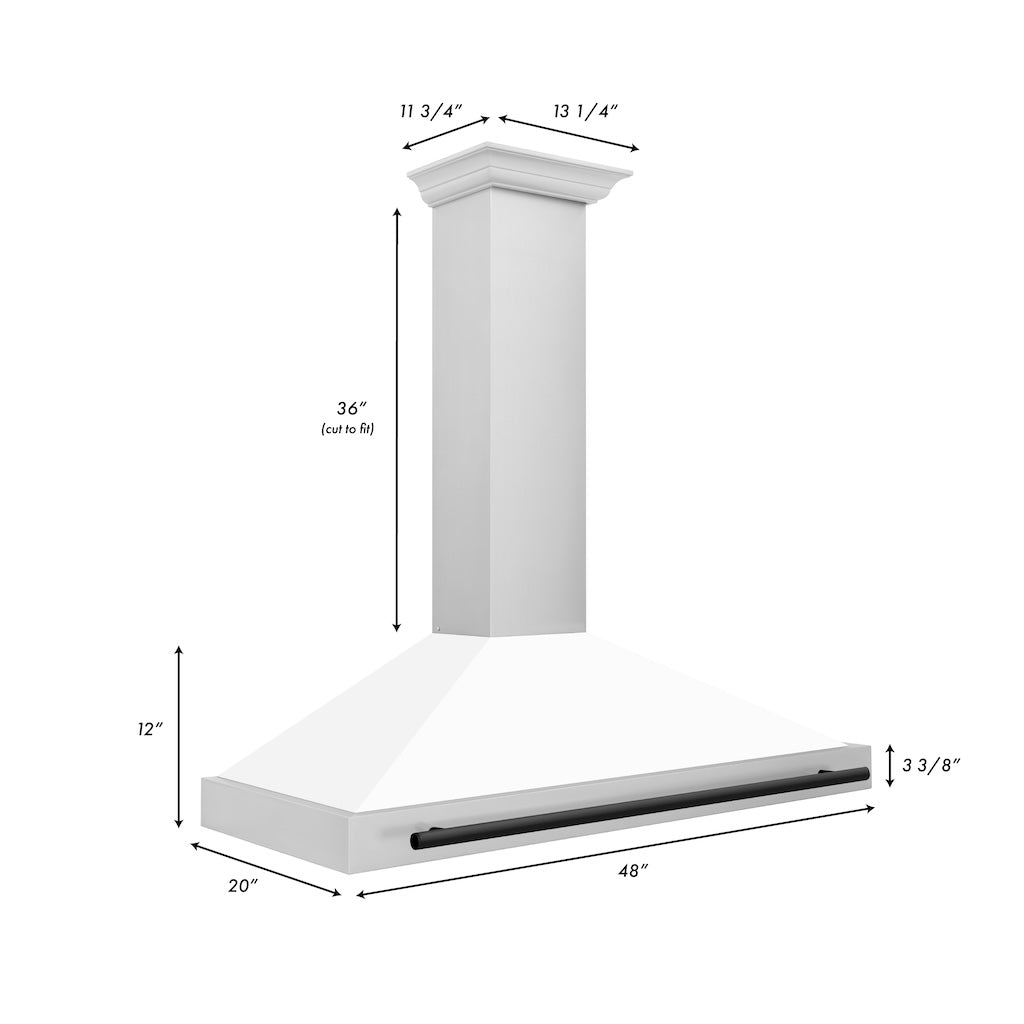 Z-line Range Hoods model KB4STZ-BLM48-G