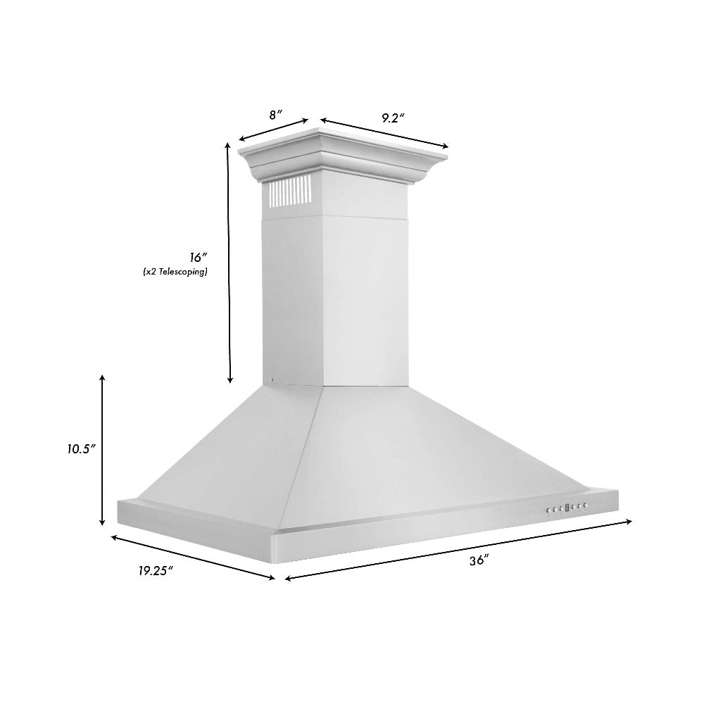 Z-line Range Hoods model KB4STZ-WM48-CB