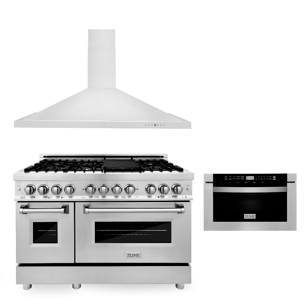 Z-line Kitchen Packages model 3KP-RARH48-MW