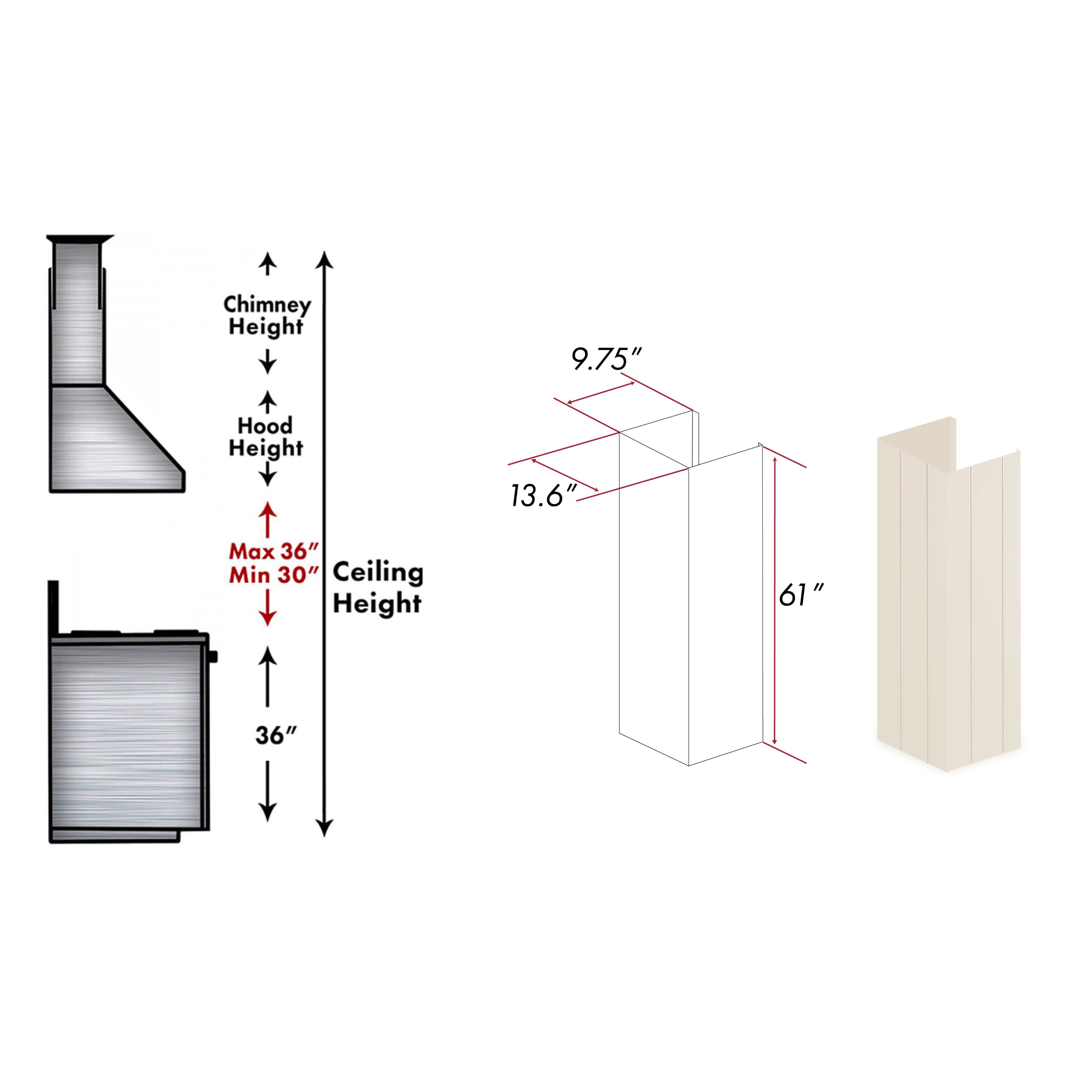 Z-line Range Hoods model KPDD-30